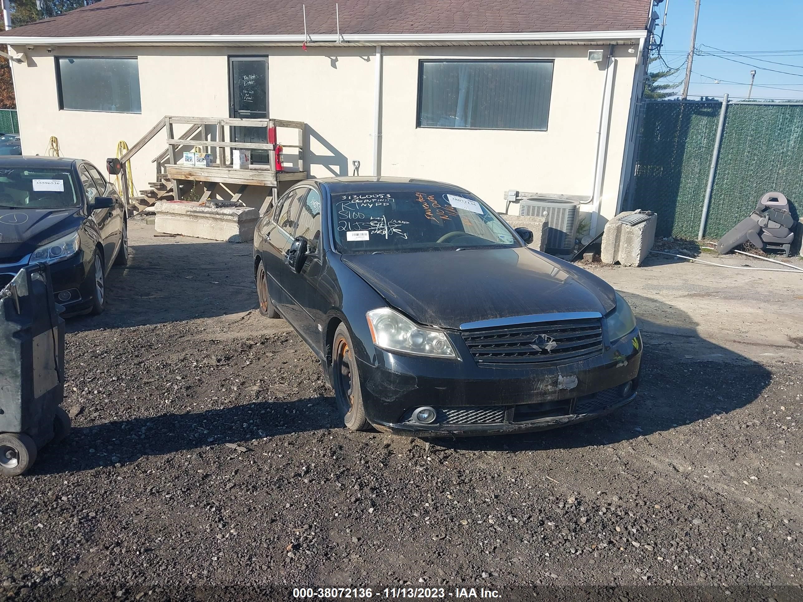 infiniti m 2006 jnkay01f16m259158