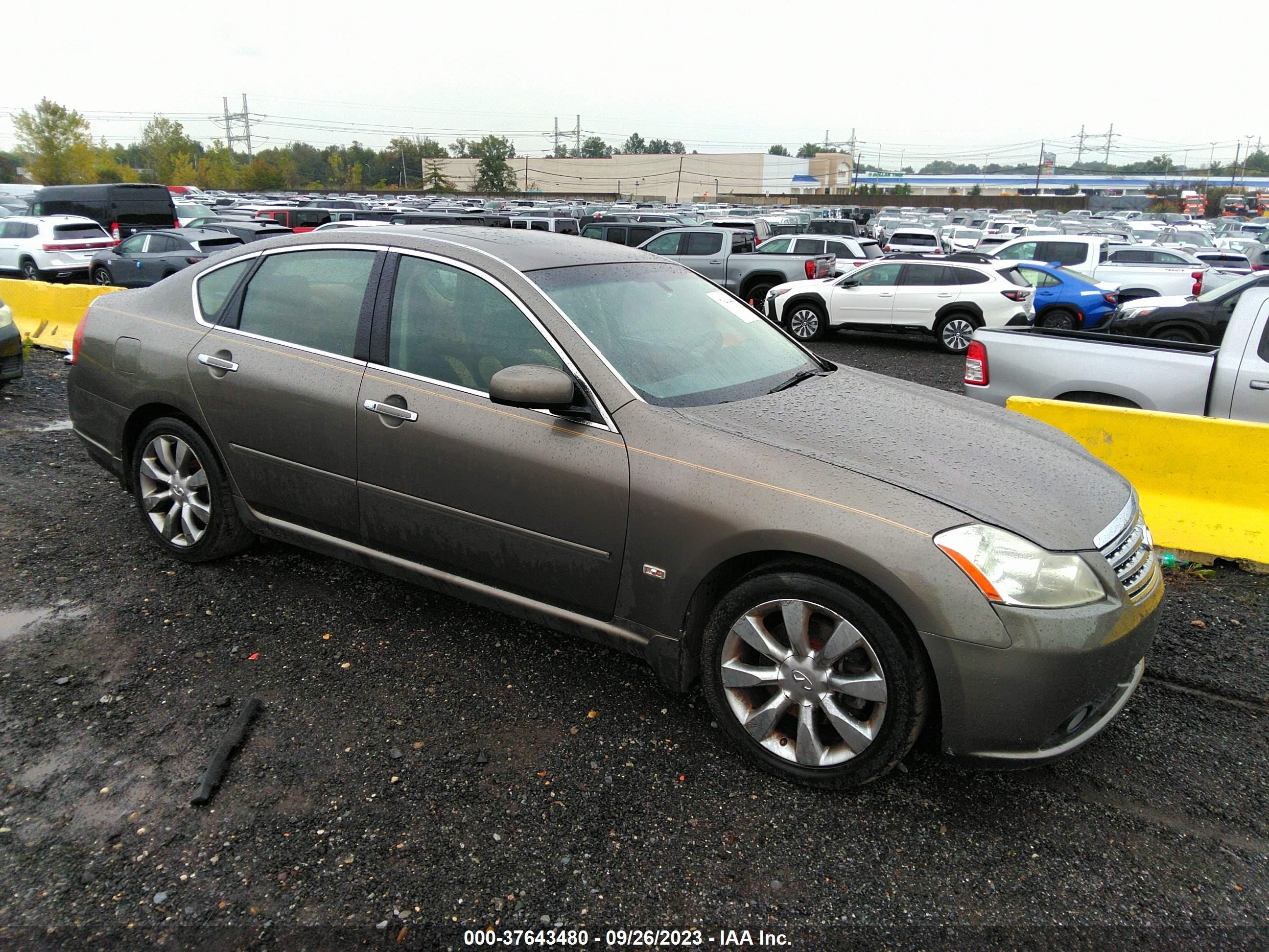 infiniti m 2006 jnkay01f26m260559