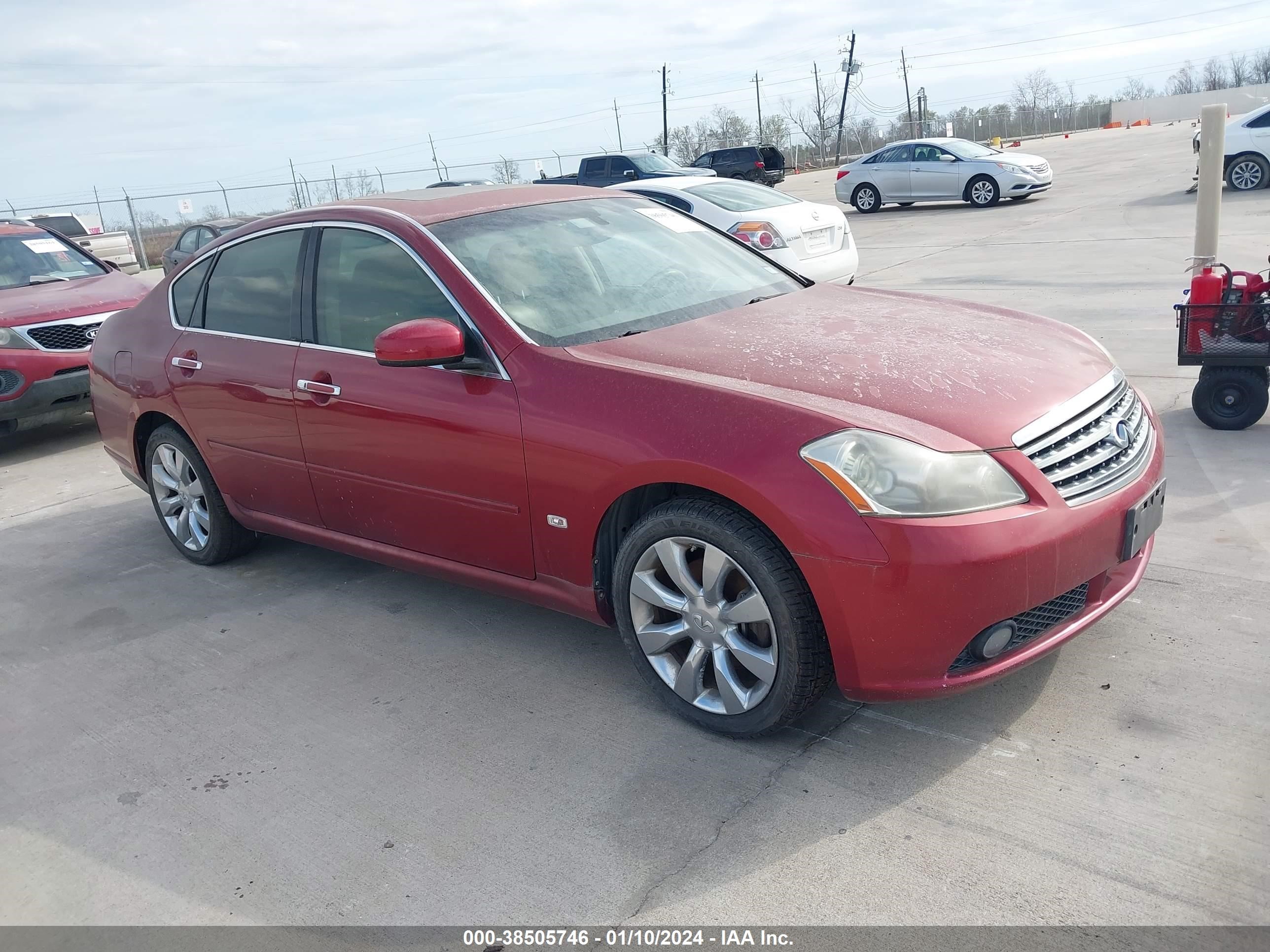 infiniti m 2006 jnkay01f96m252085