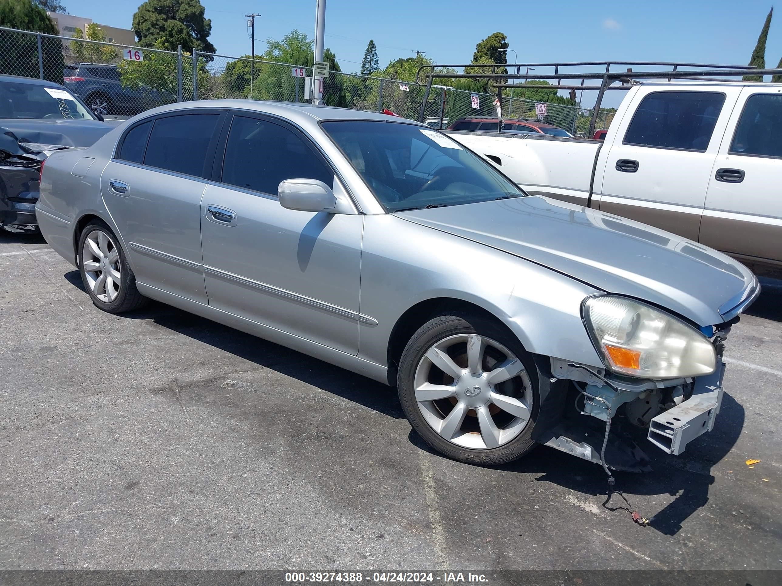 infiniti q45 2005 jnkbf01a55m100057