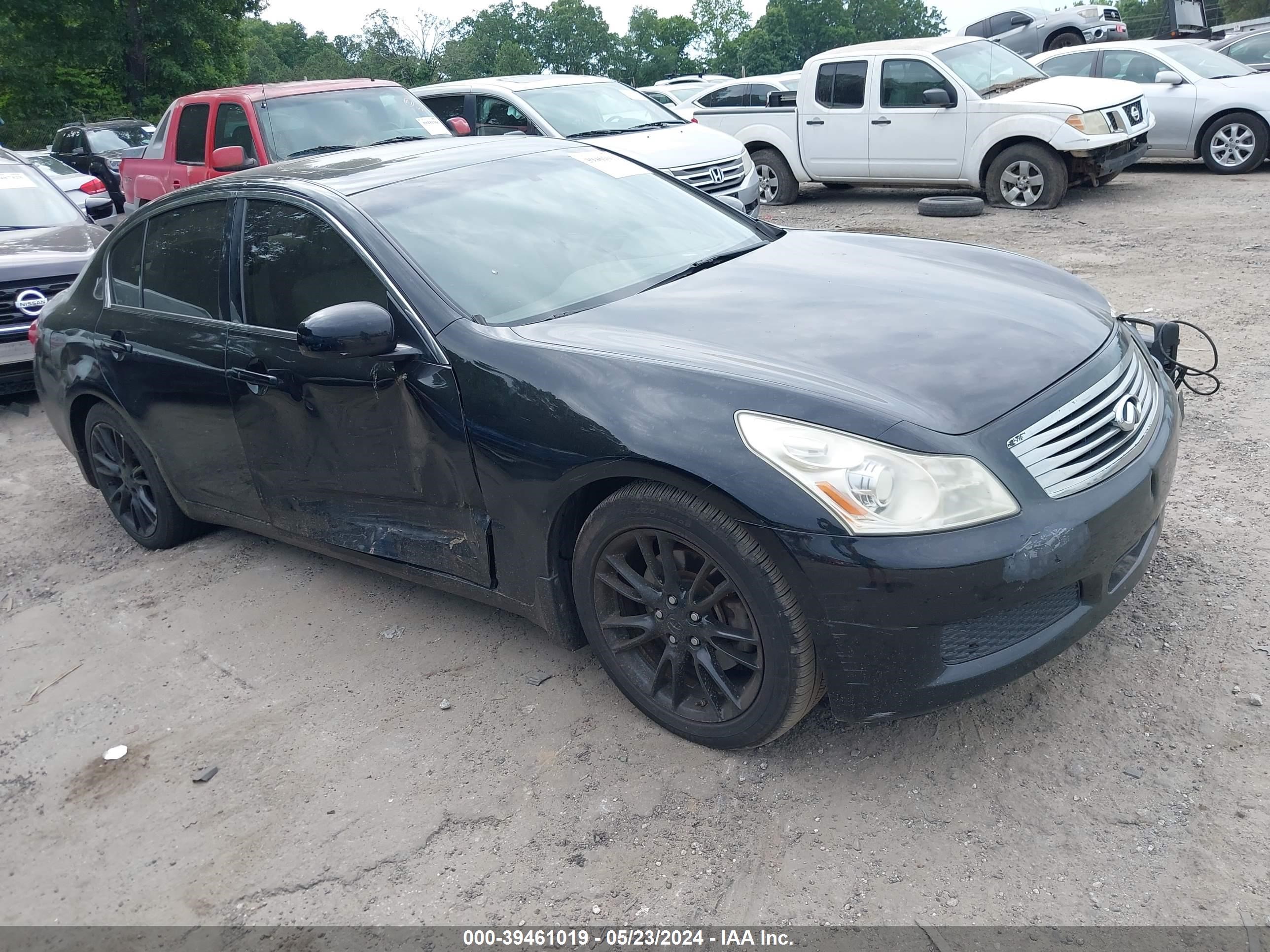 infiniti g 2008 jnkbv61e18m213758