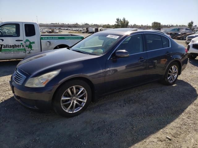 infiniti g35 2007 jnkbv61e37m724631