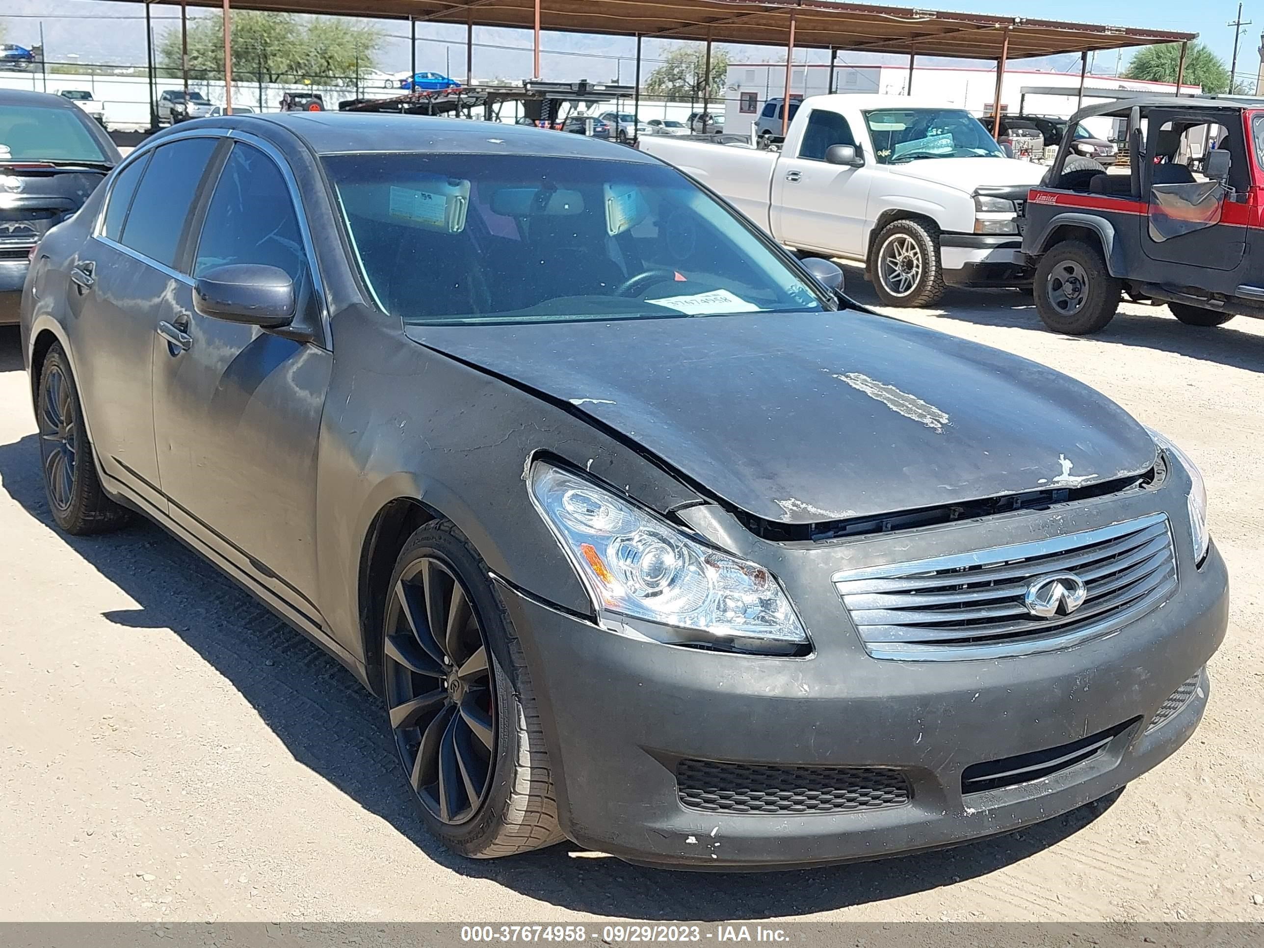 infiniti g 2008 jnkbv61e58m203119