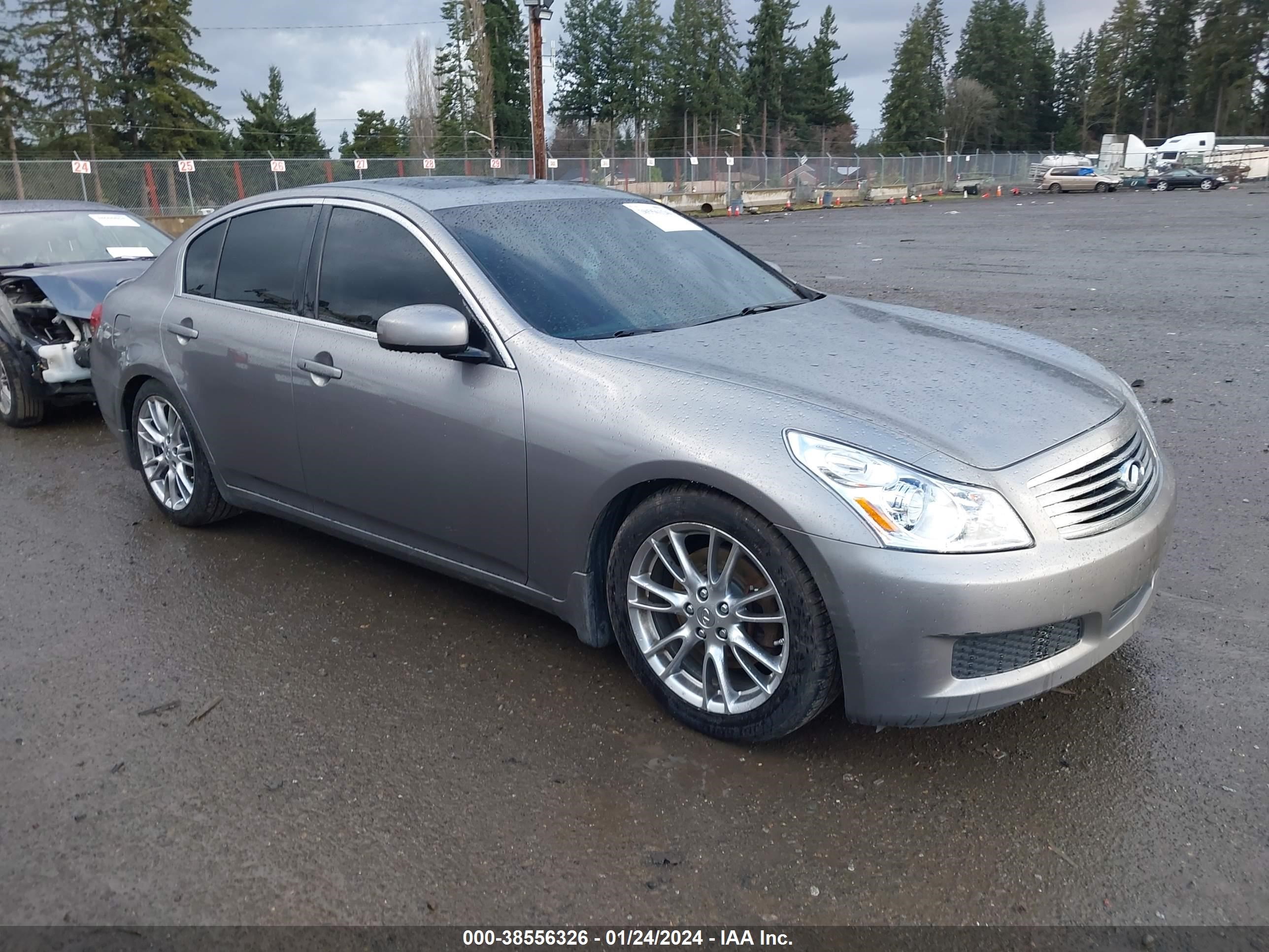 infiniti g 2007 jnkbv61e67m711842