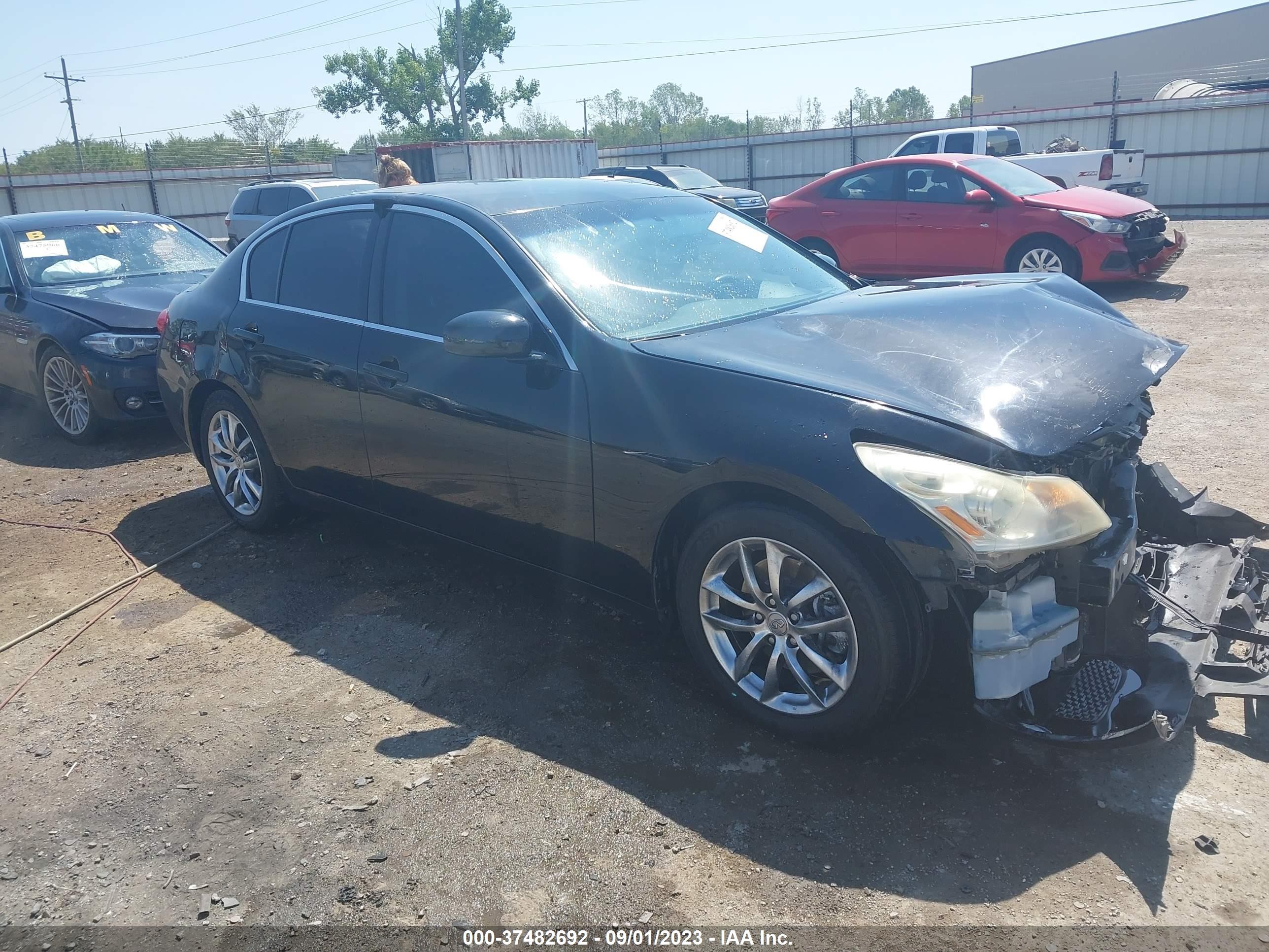 infiniti g 2008 jnkbv61e68m209480