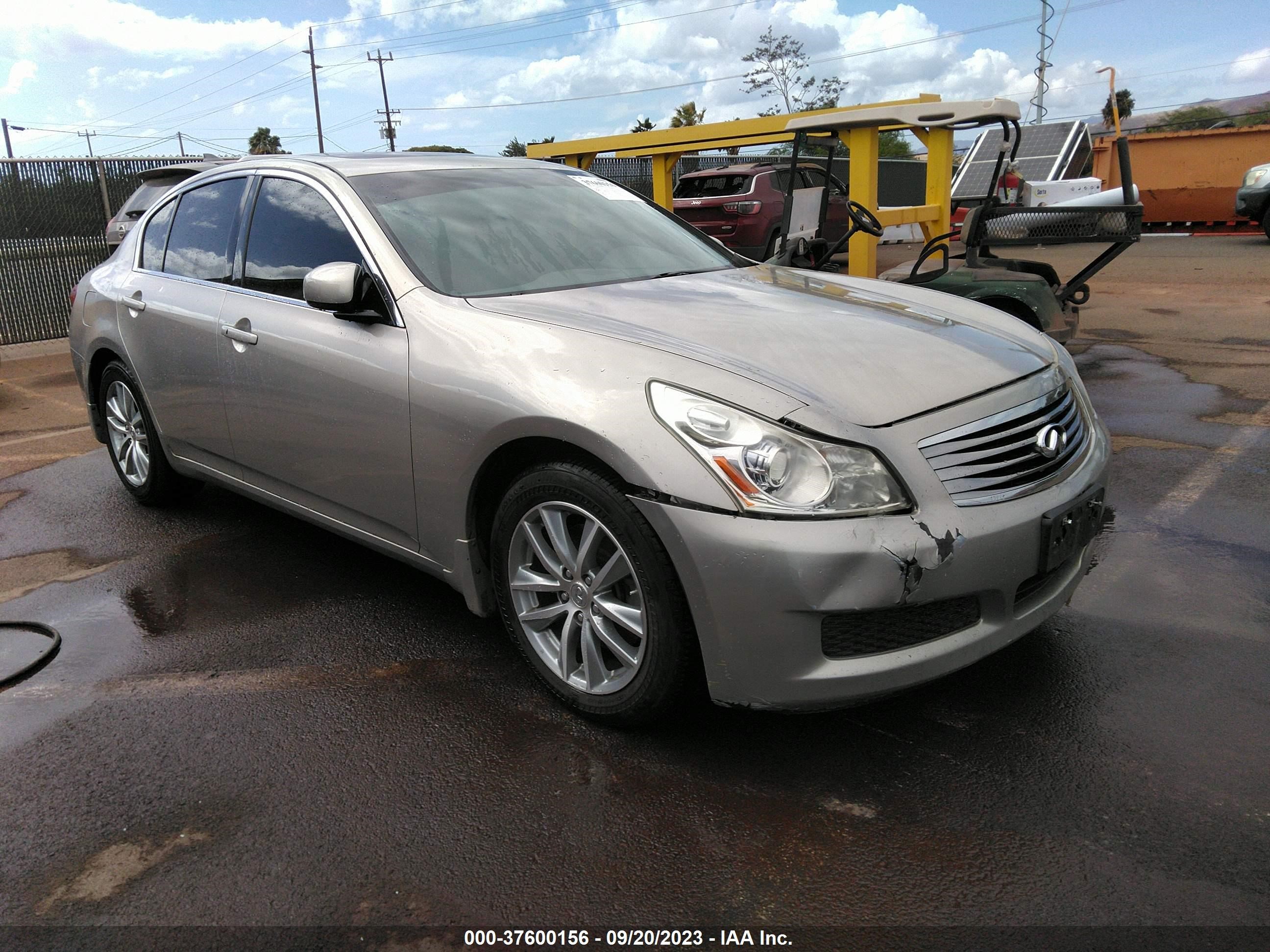 infiniti g 2008 jnkbv61e68m215490