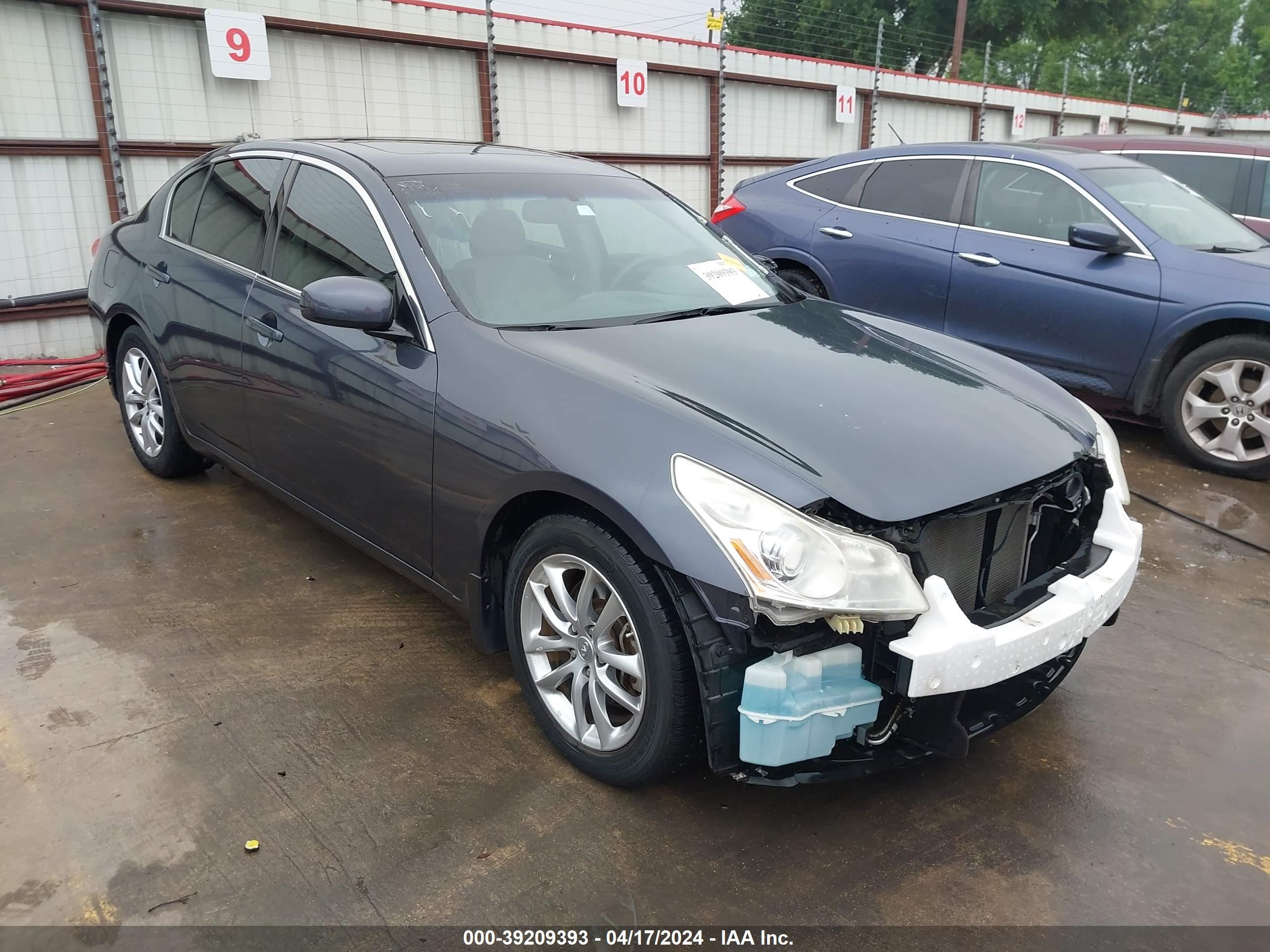 infiniti g 2008 jnkbv61e68m223265