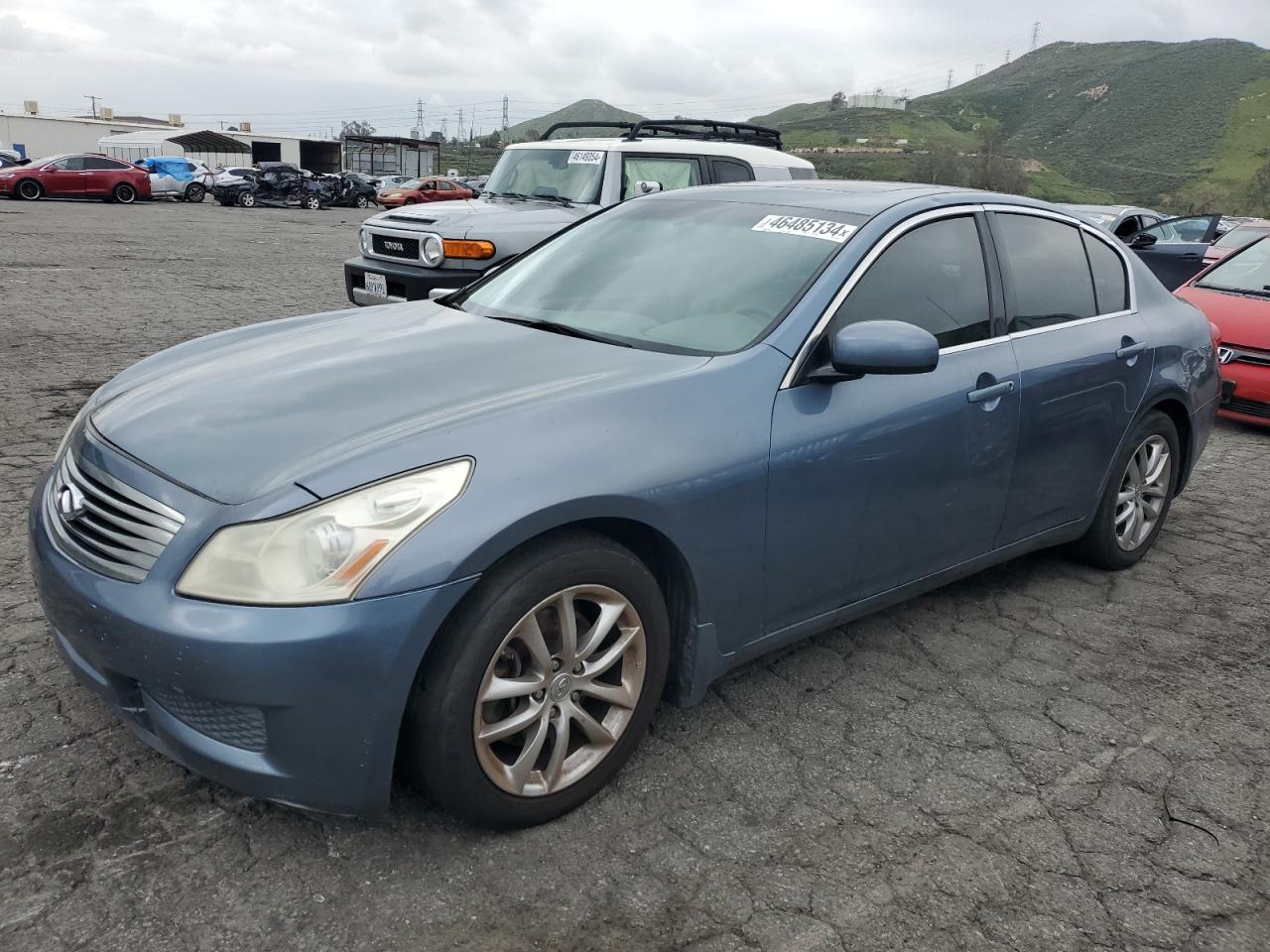 infiniti g 2007 jnkbv61e77m702048