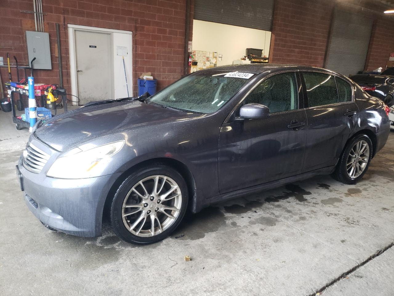 infiniti g 2008 jnkbv61e78m227597