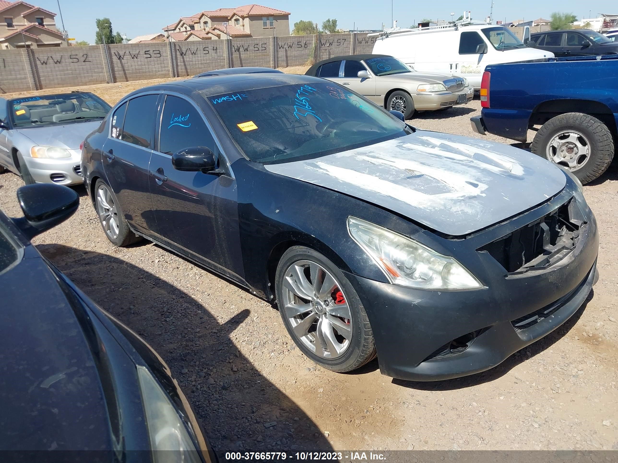 infiniti g 2007 jnkbv61e87m724981