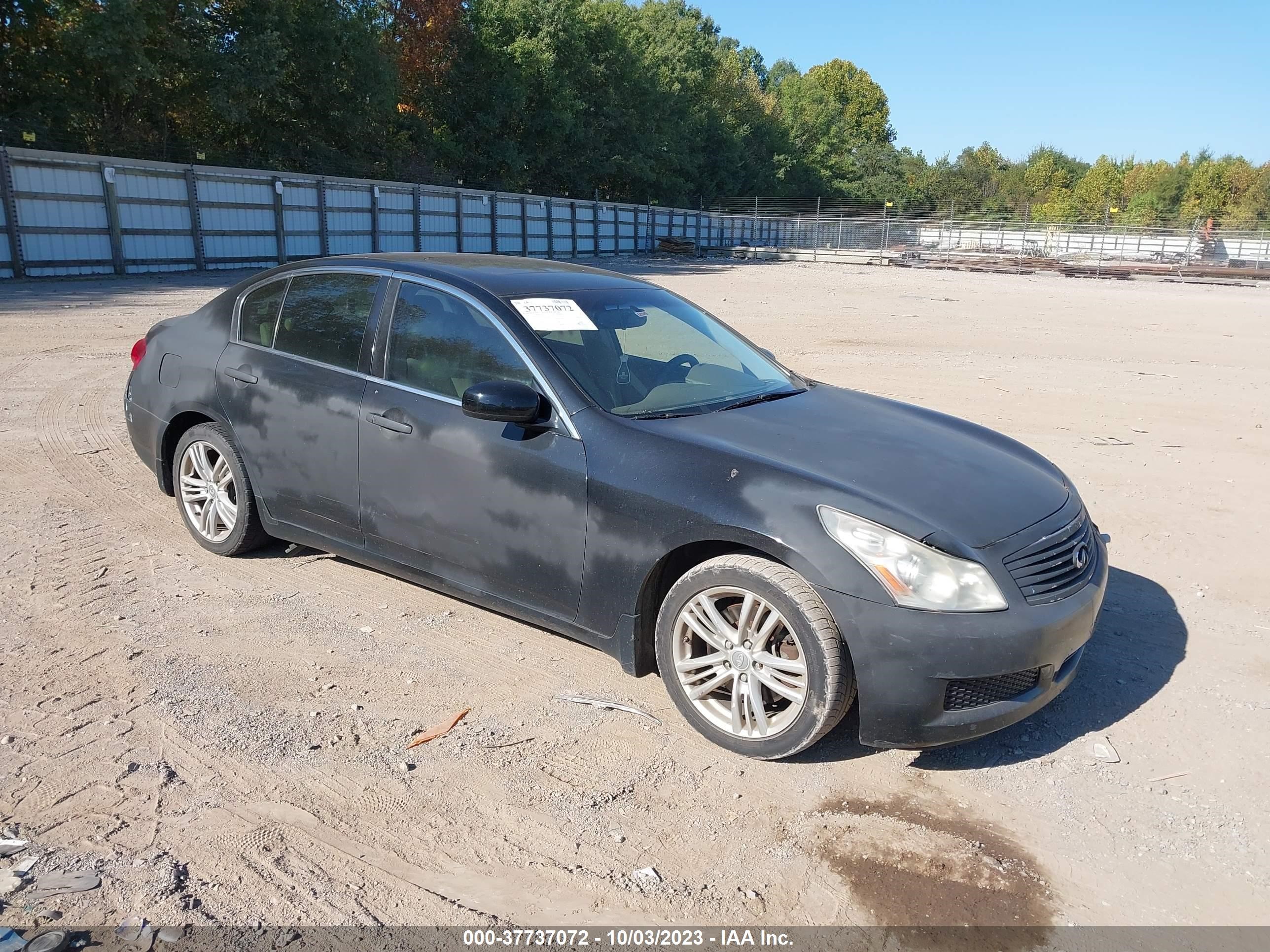 infiniti g 2007 jnkbv61ex7m729373