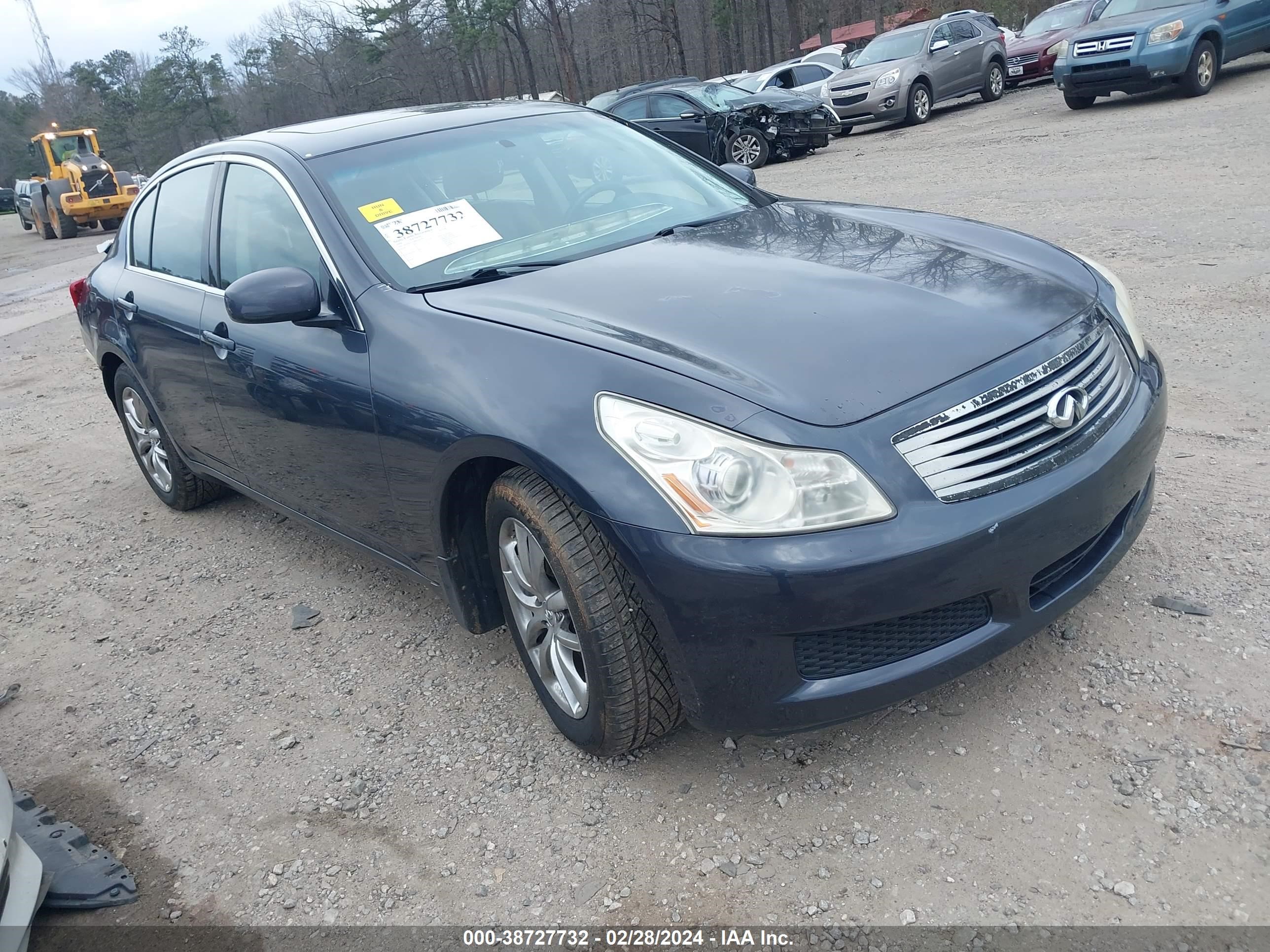 infiniti  2008 jnkbv61f08m260269