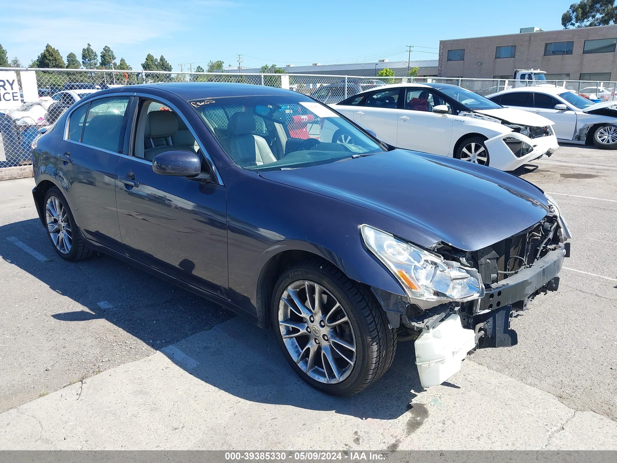 infiniti  2007 jnkbv61f17m813798