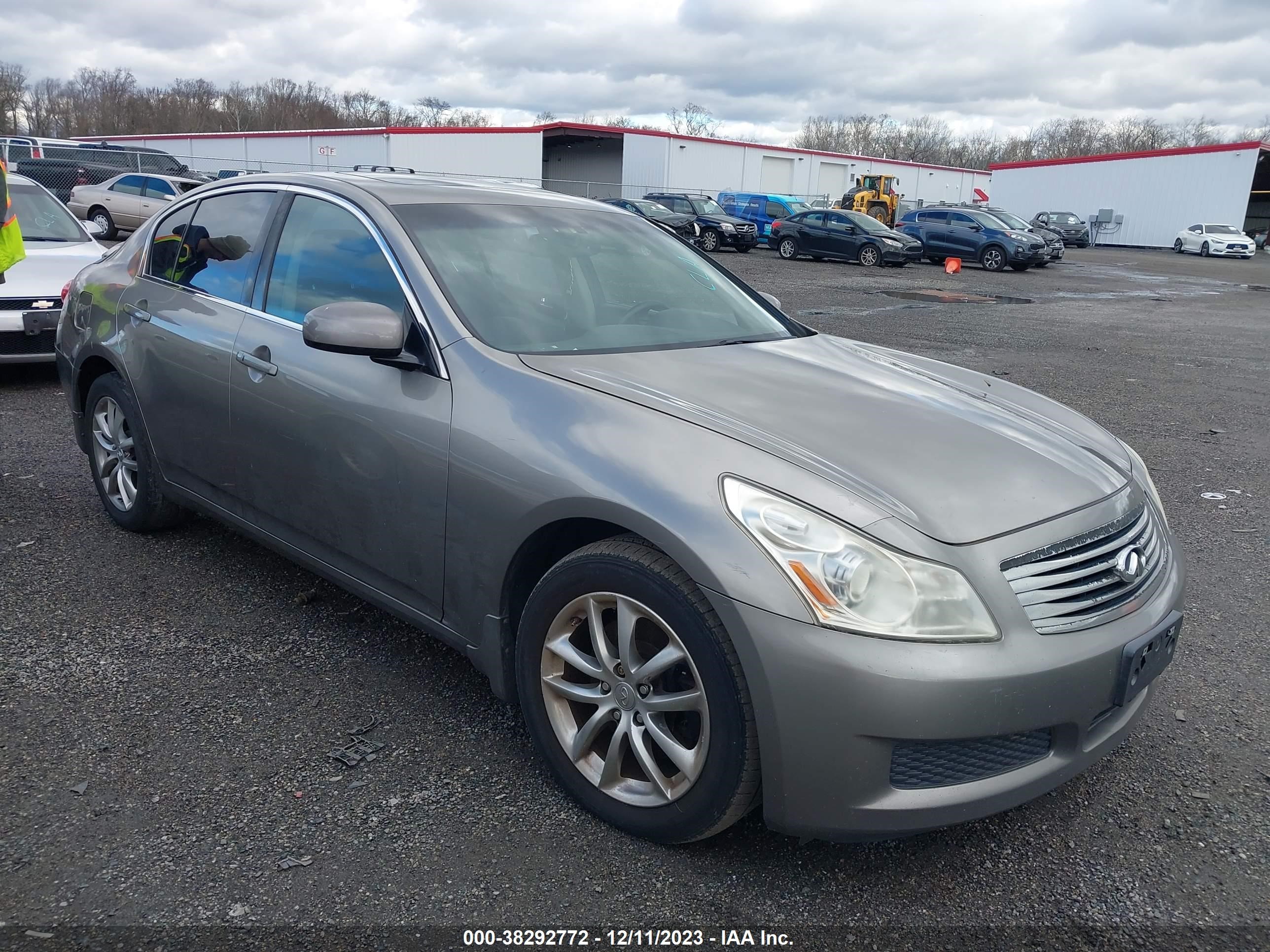 infiniti g 2008 jnkbv61f28m270690