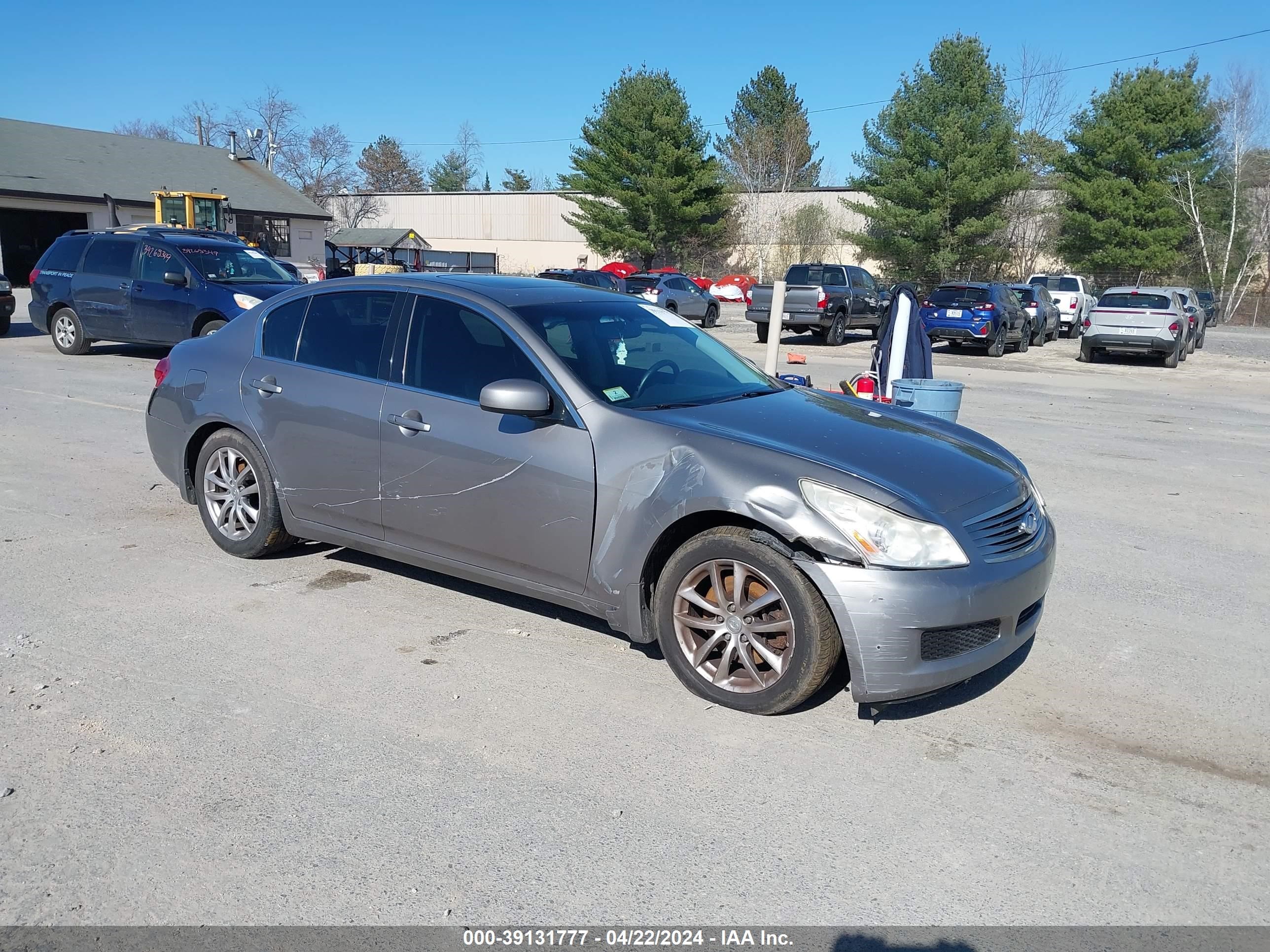 infiniti  2007 jnkbv61f57m822259