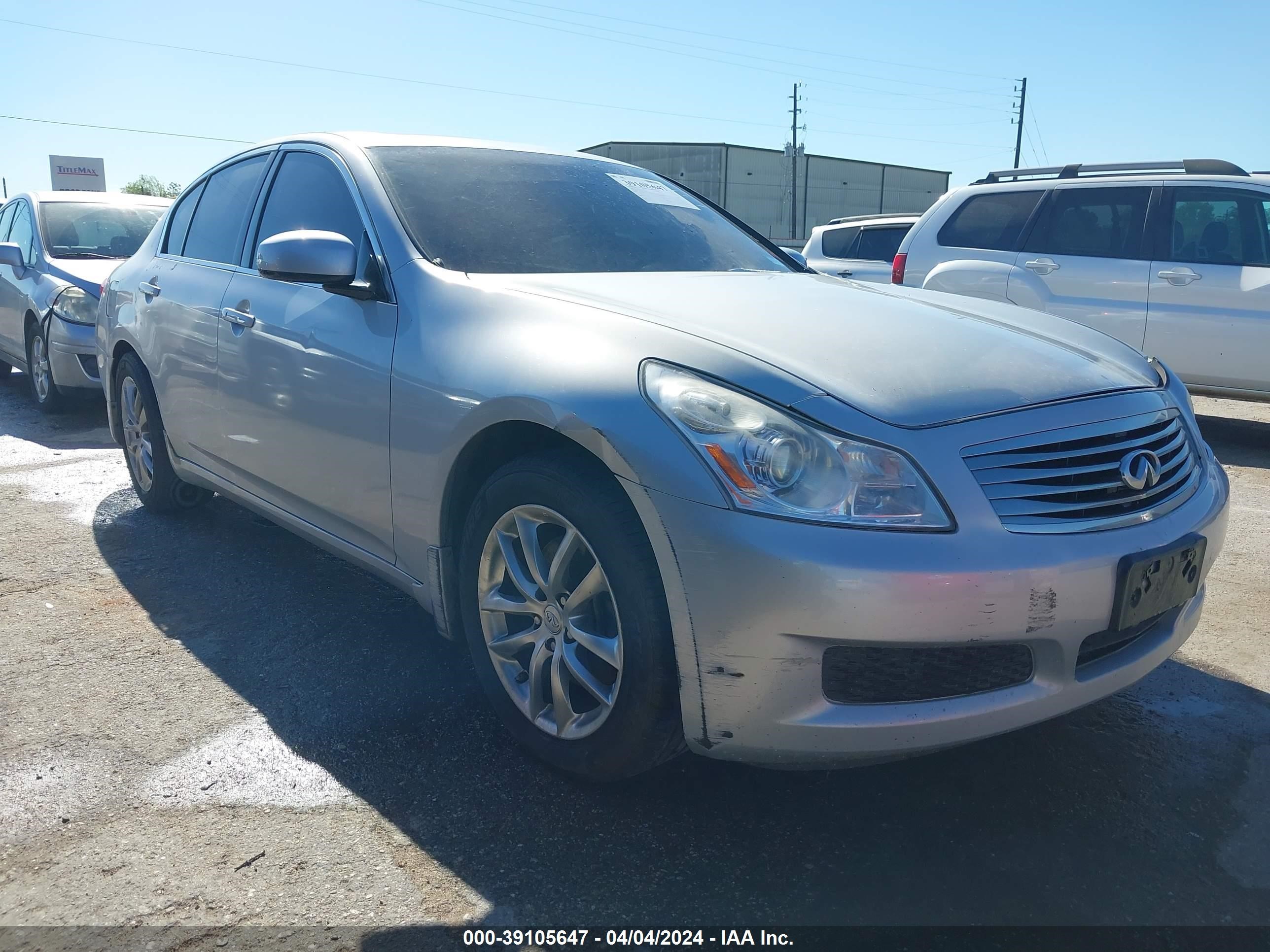 infiniti  2008 jnkbv61f58m263216