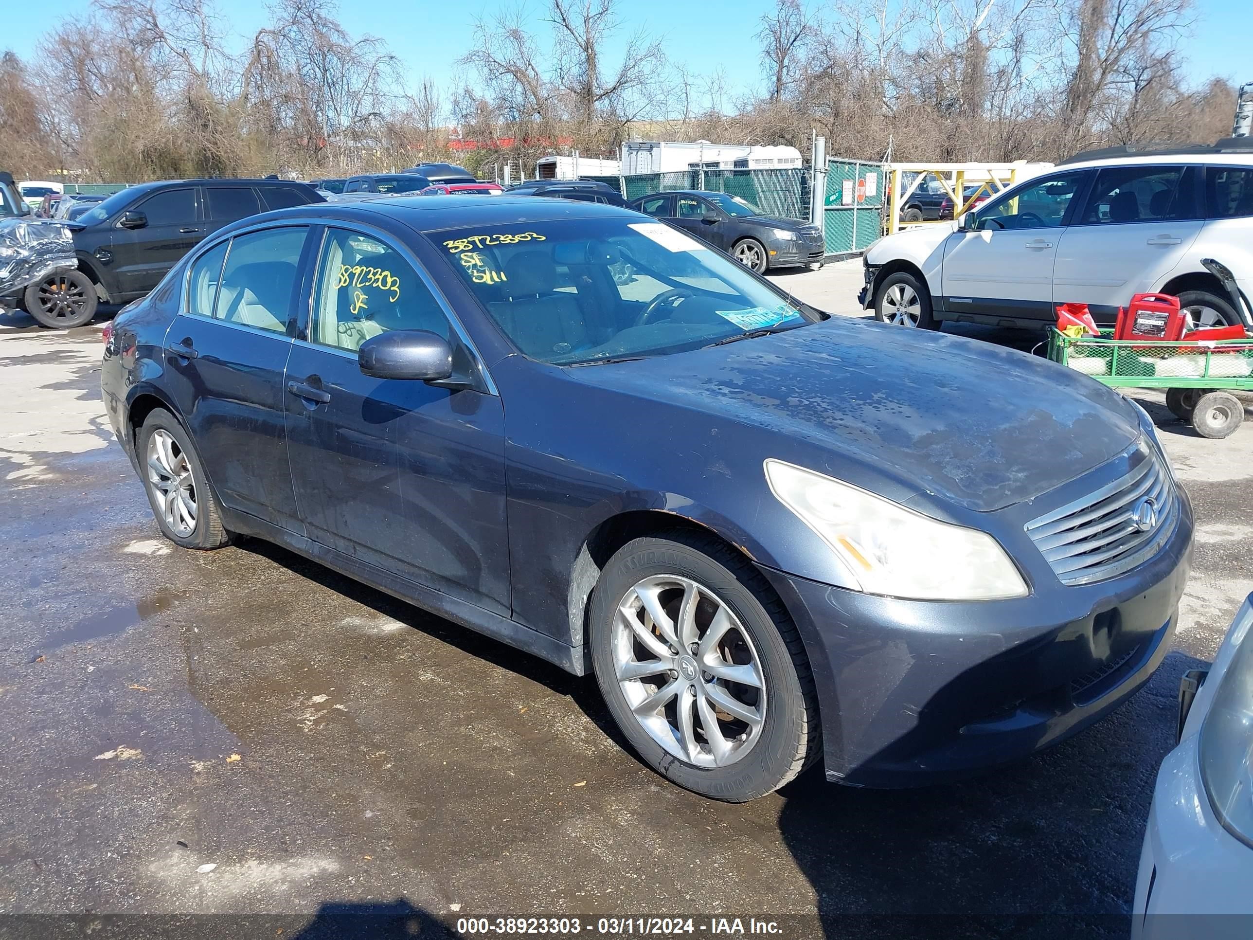 infiniti  2008 jnkbv61f58m267198