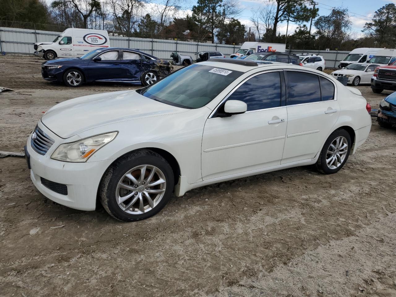 infiniti g 2008 jnkbv61f78m251746