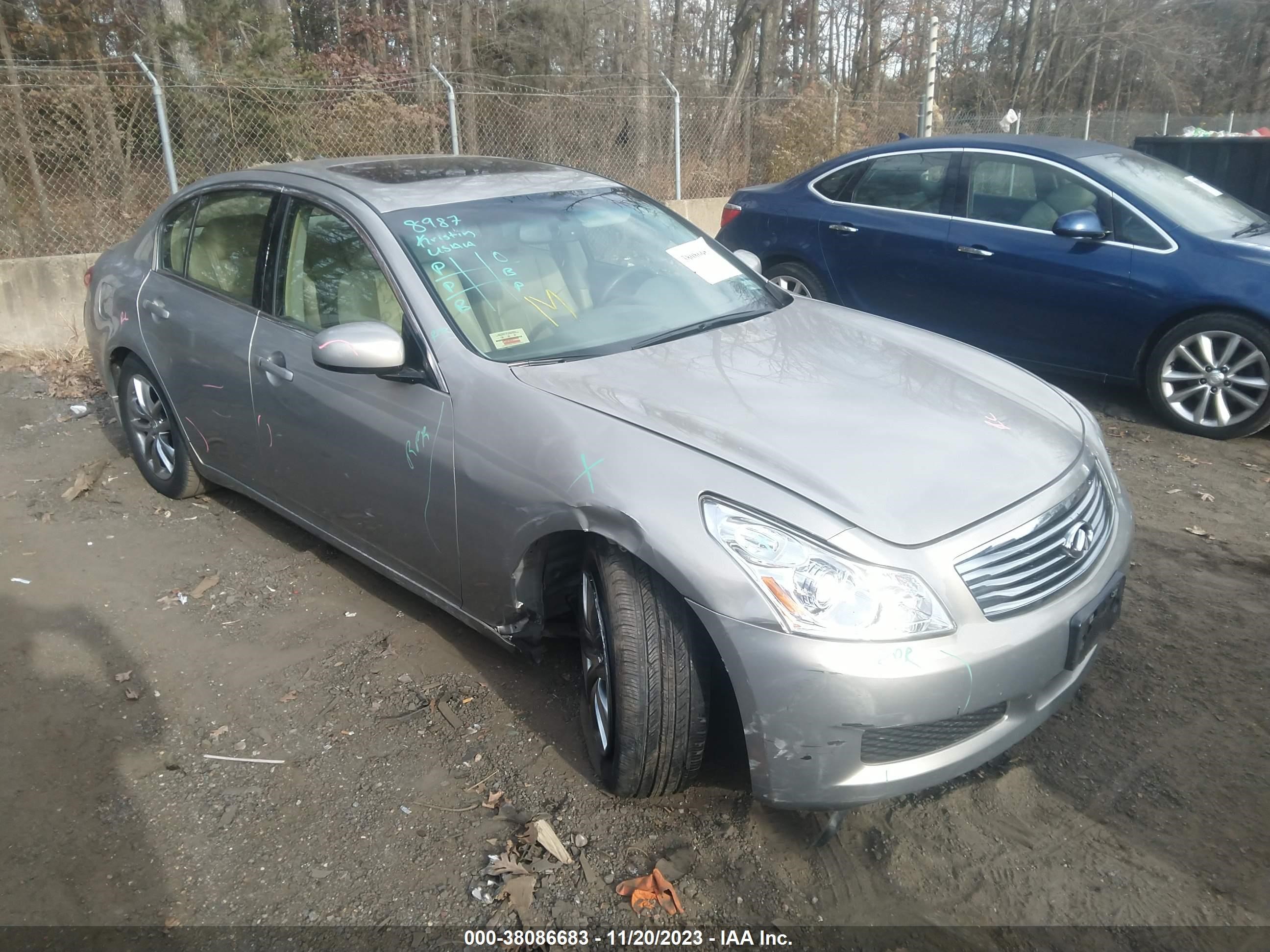 infiniti  2008 jnkbv61f78m259636