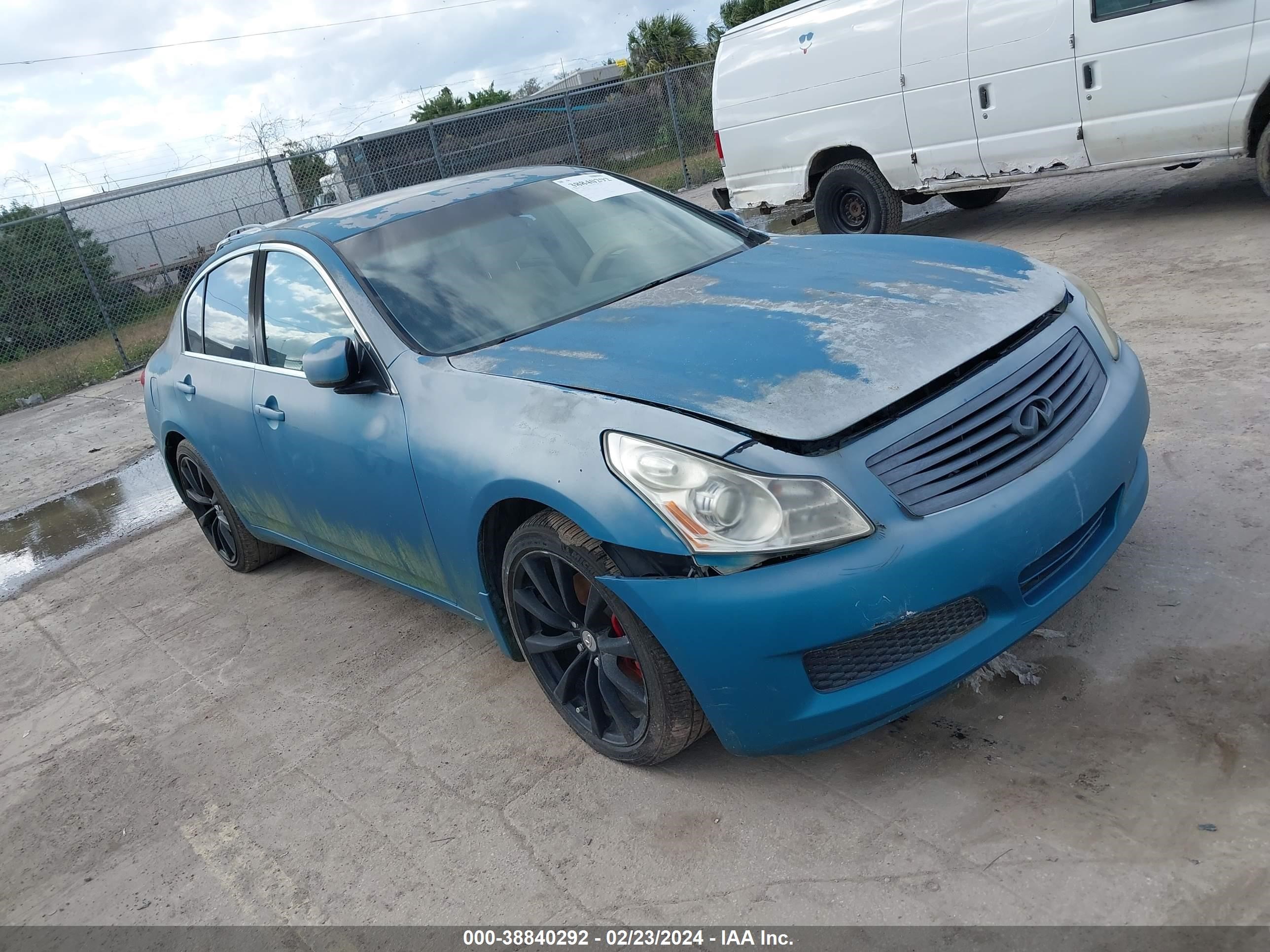 infiniti  2007 jnkbv61f97m824743