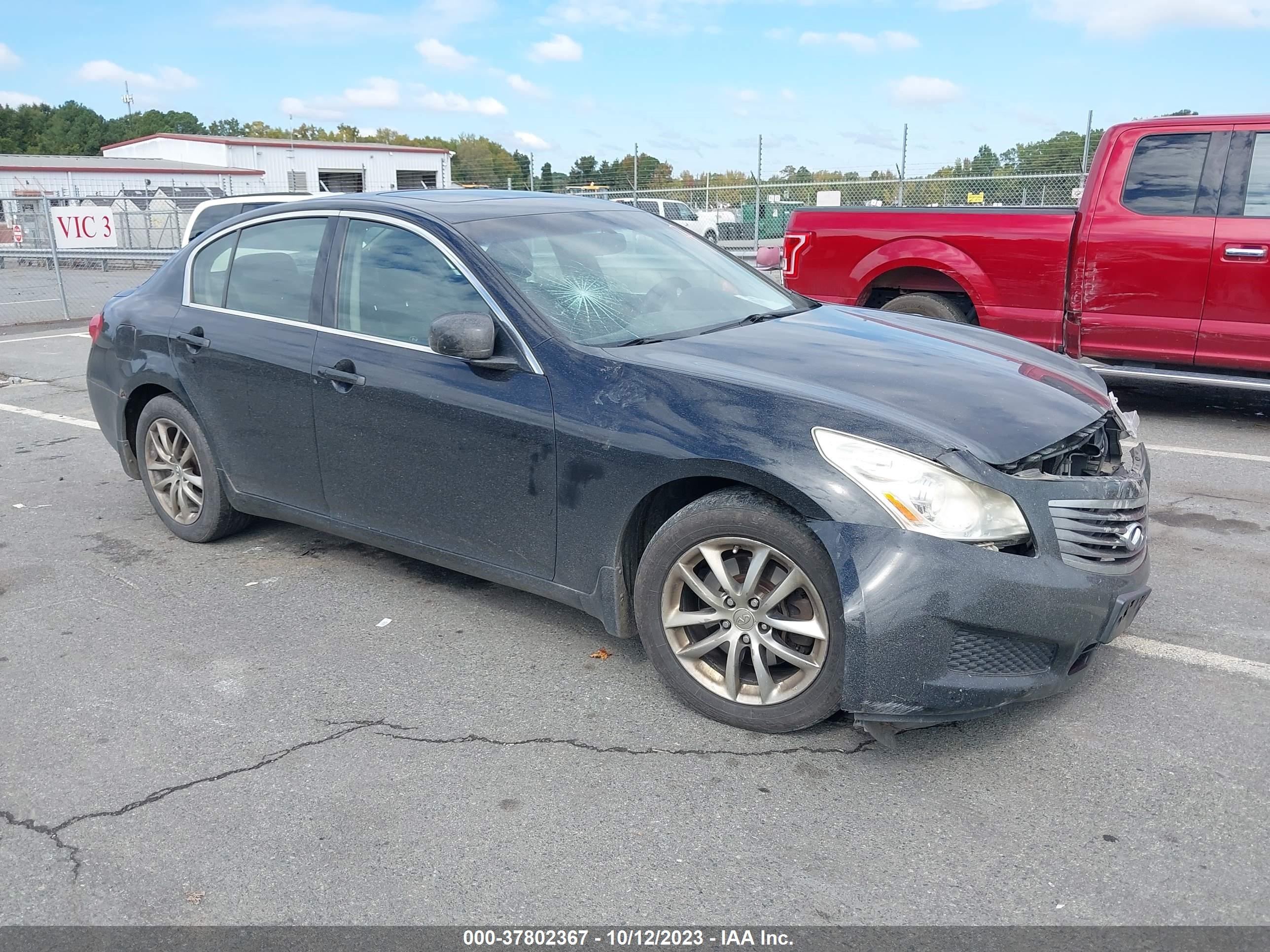 infiniti g 2008 jnkbv61f98m273375