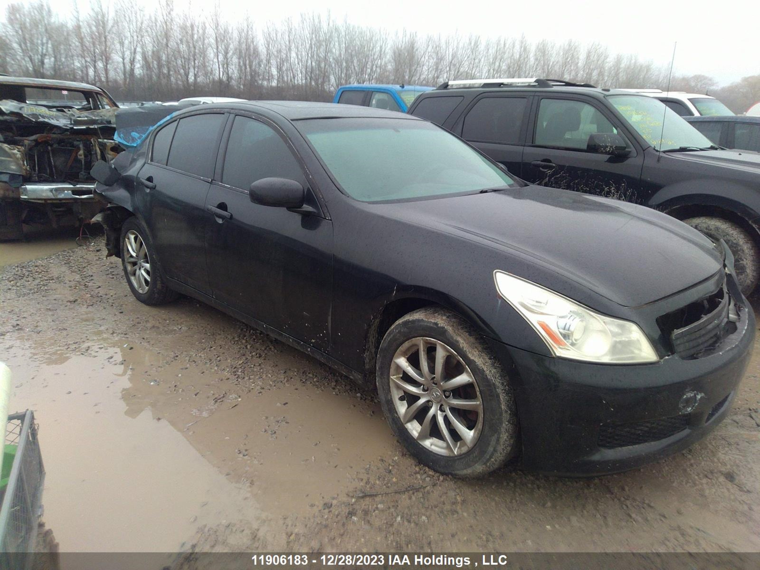 infiniti g 2007 jnkbv61fx7m804808