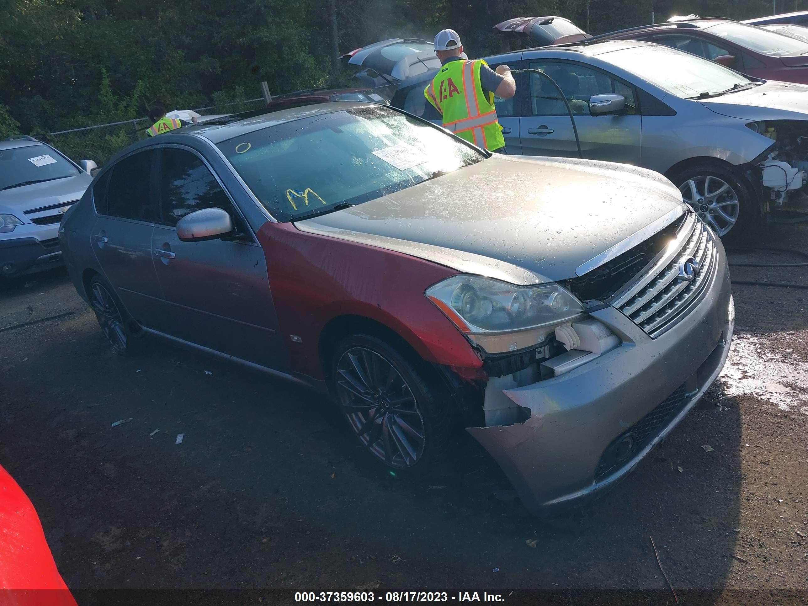 infiniti m 2006 jnkby01e06m202896