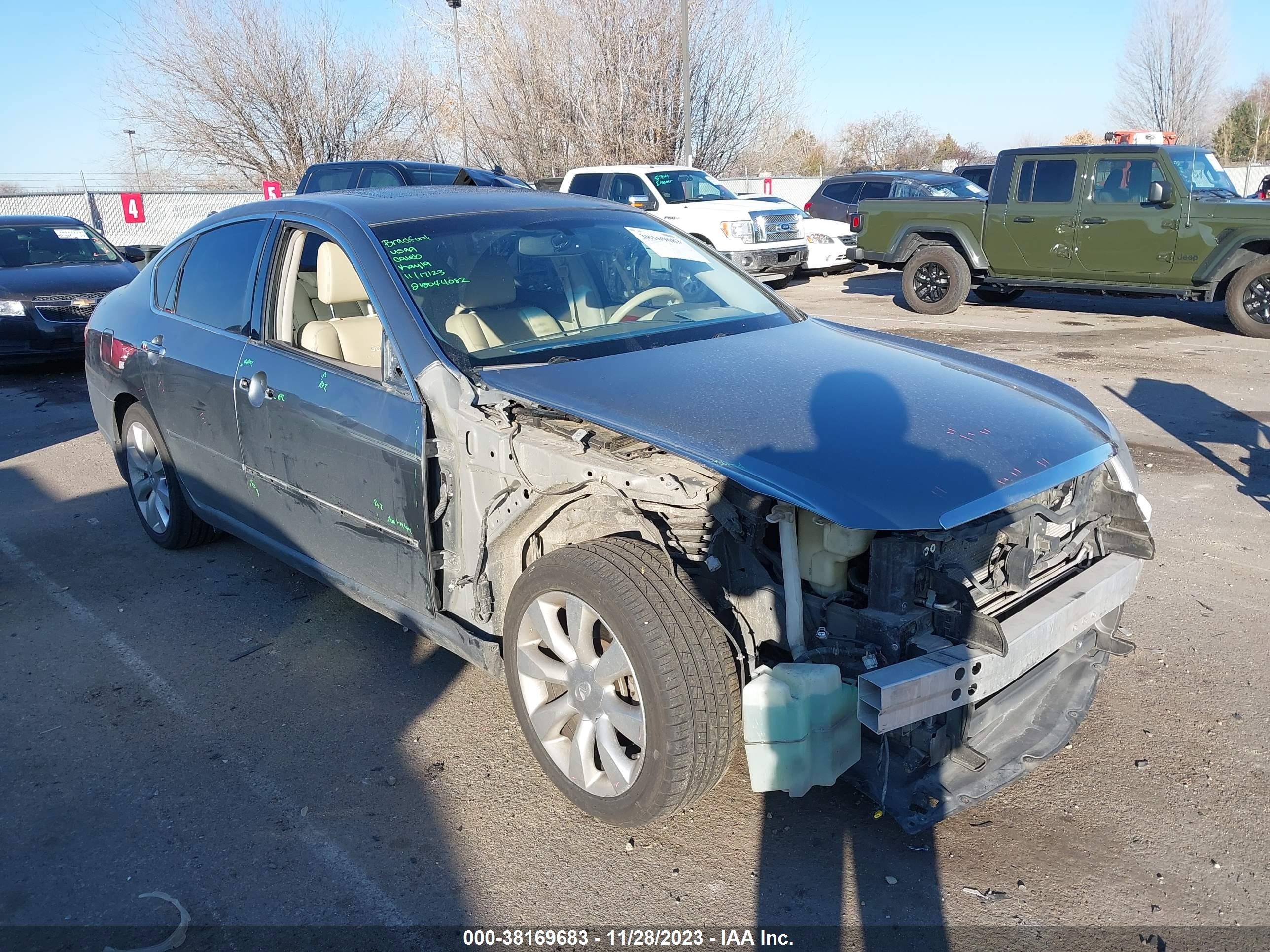 infiniti m 2007 jnkby01e27m402566