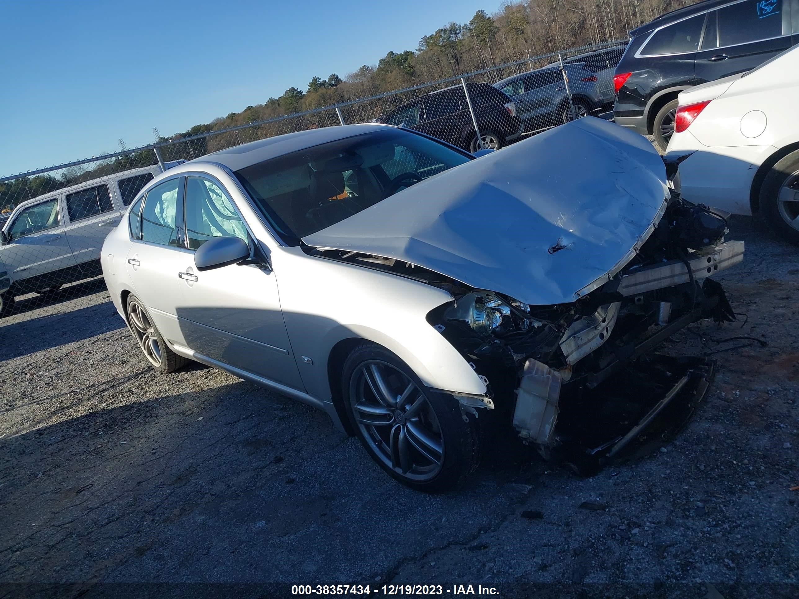 infiniti m 2006 jnkby01e46m202030