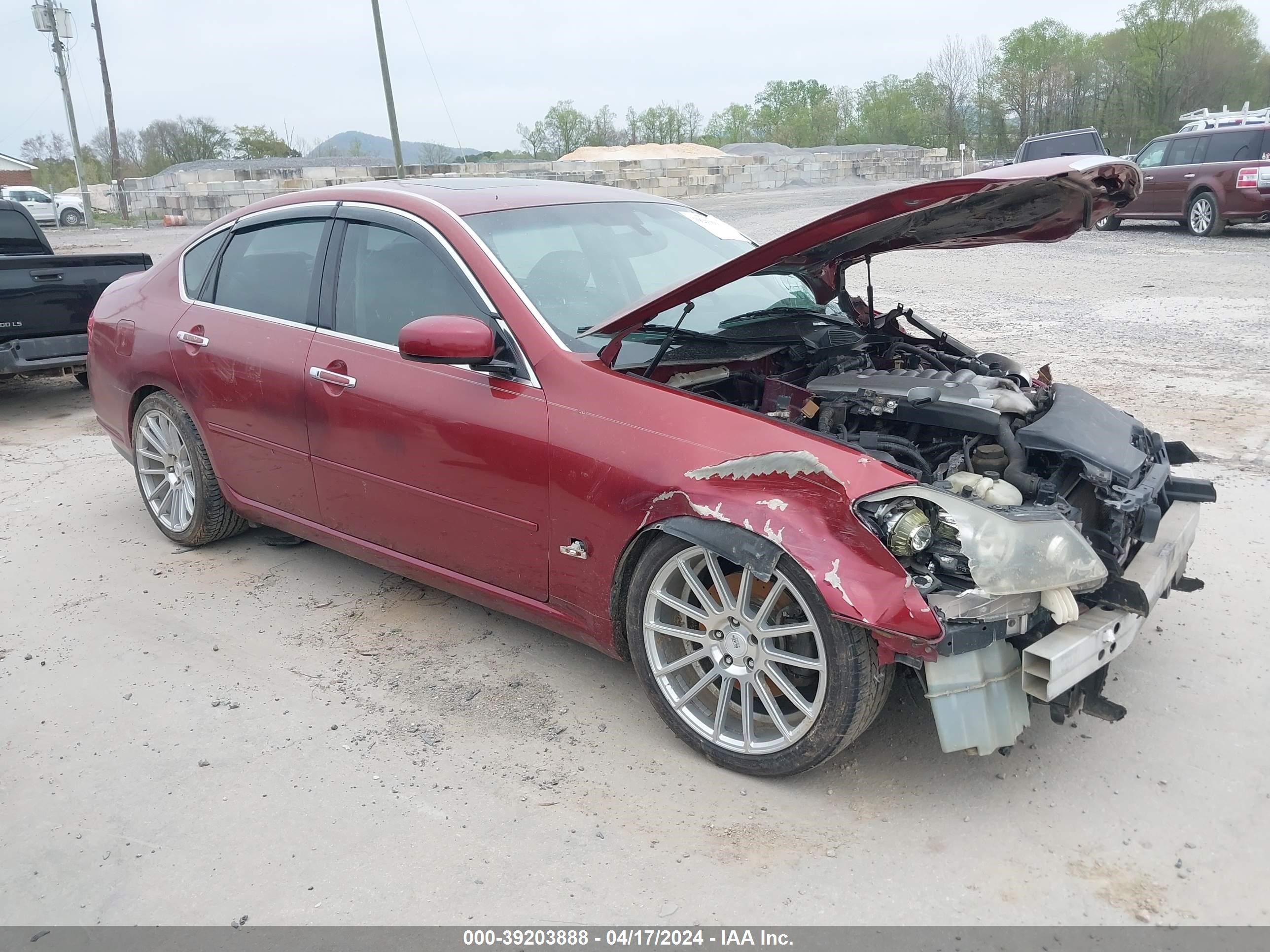 infiniti m 2006 jnkby01e56m201887