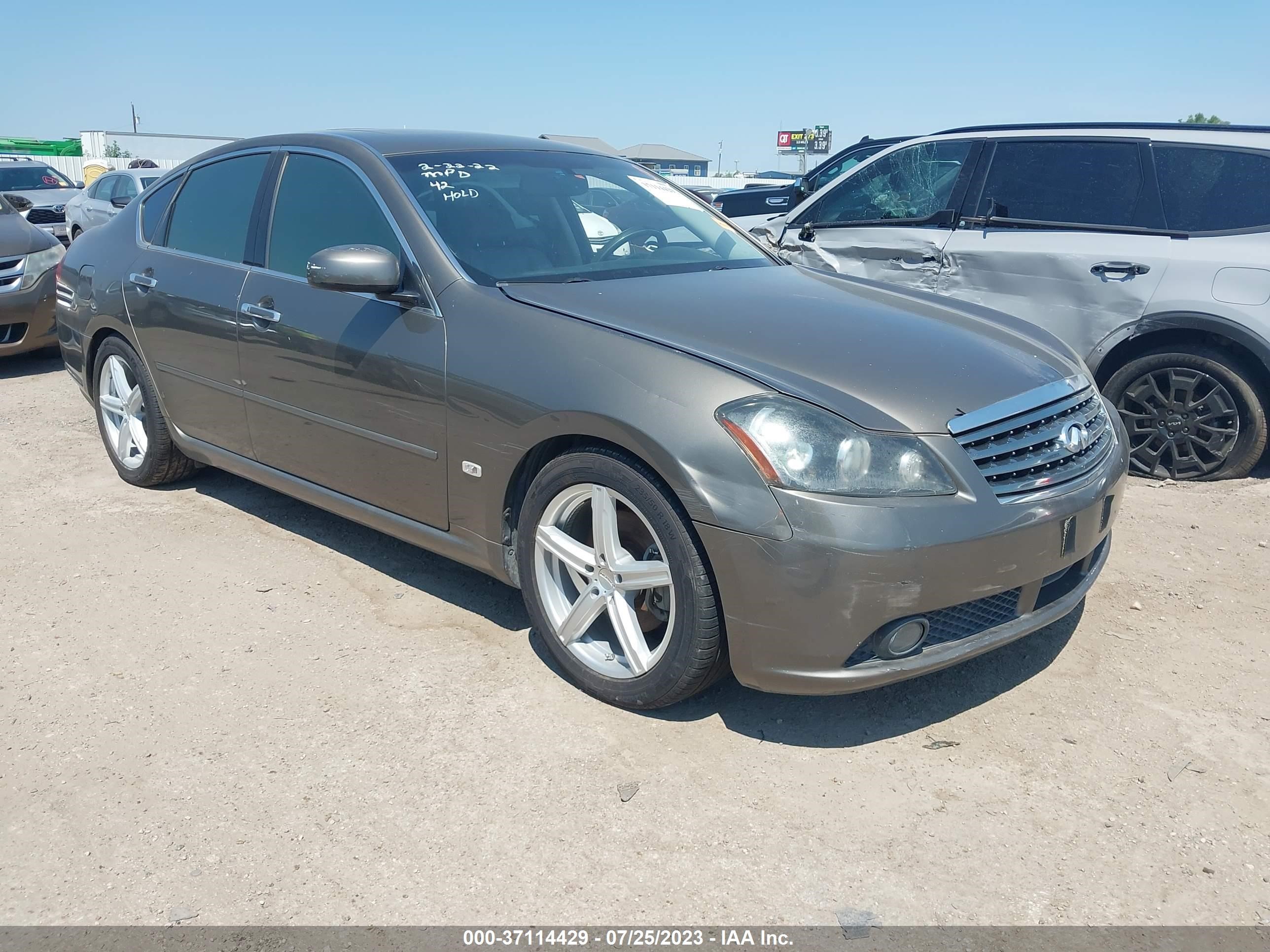 infiniti m 2007 jnkby01e57m402321