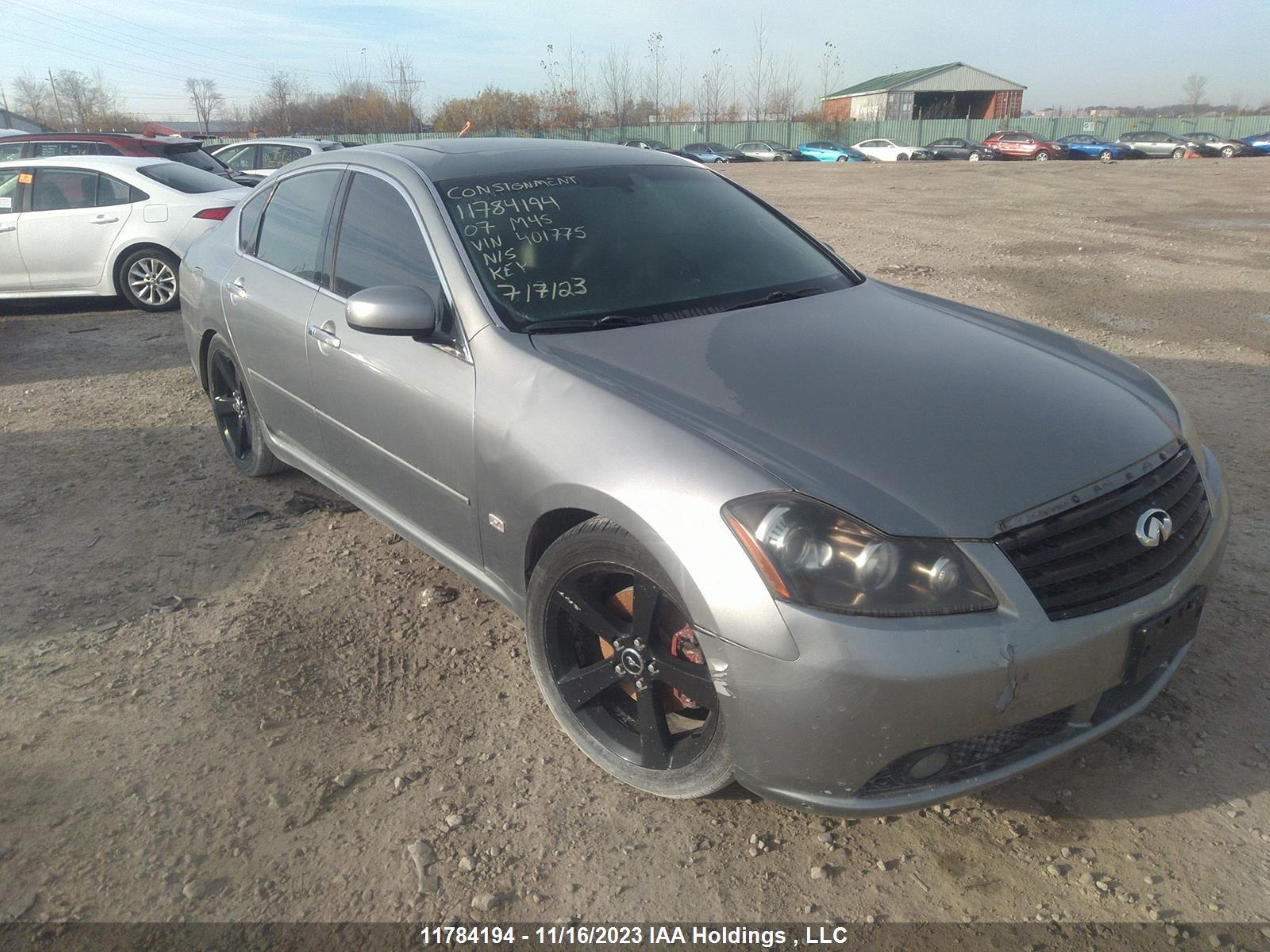 infiniti m 2007 jnkby01e67m401775