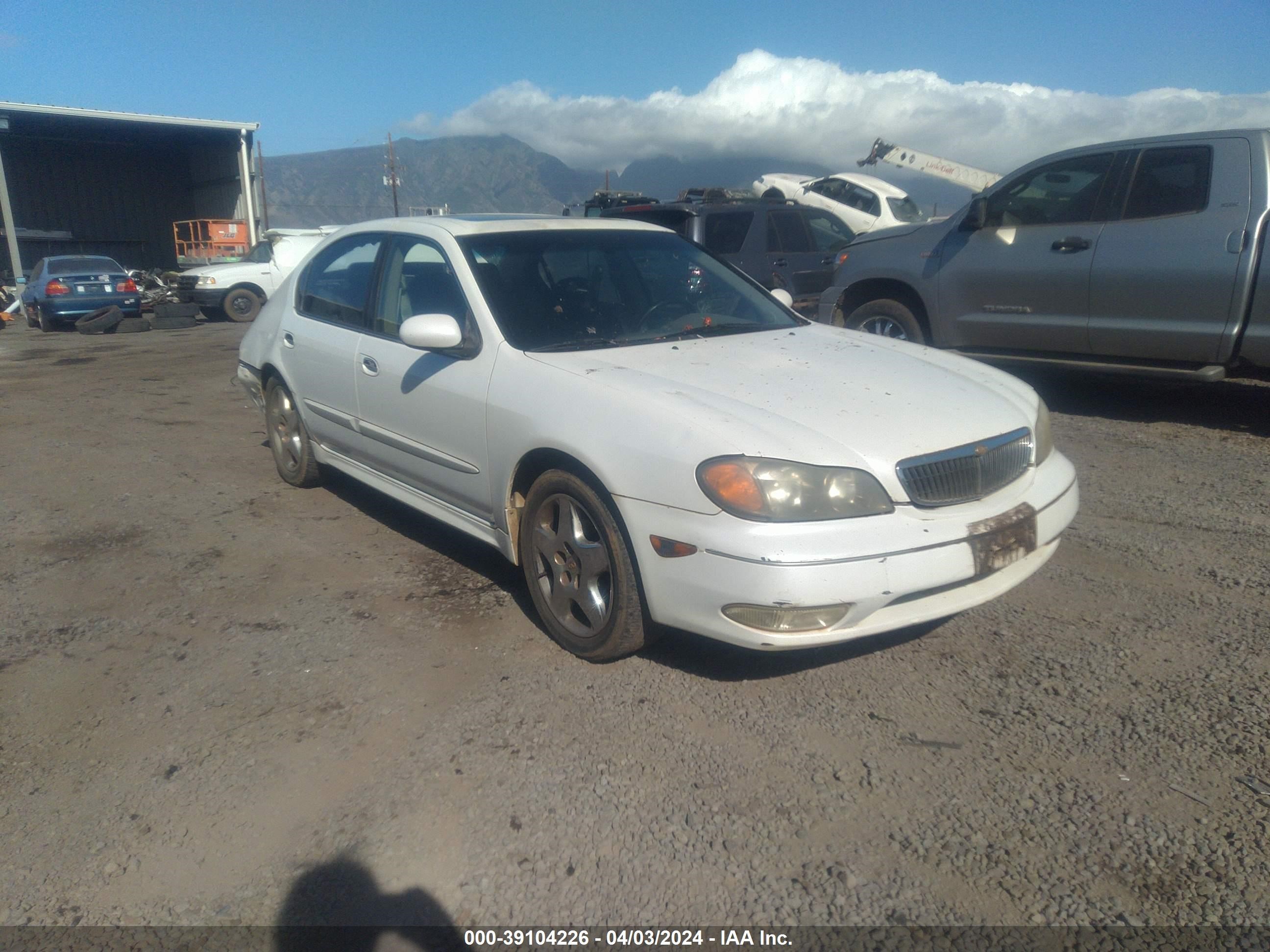 infiniti i 2001 jnkca31a41t018745