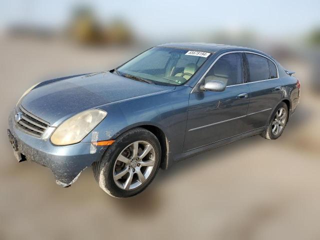 infiniti g35 2006 jnkcv51e06m515277