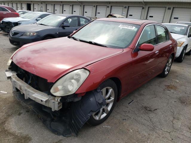 infiniti g35 2005 jnkcv51e15m200714