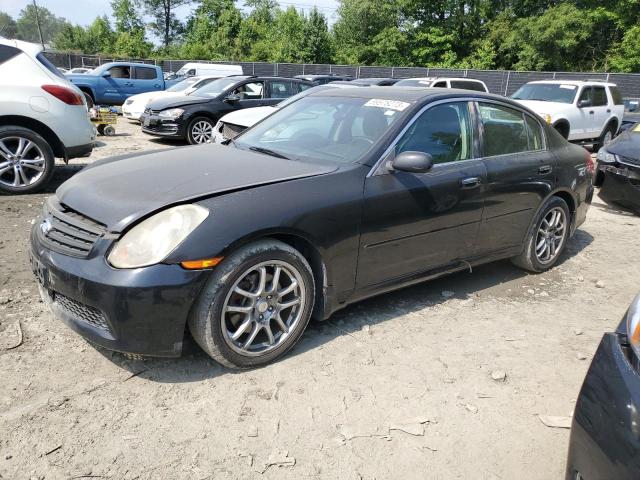 infiniti g35 2005 jnkcv51e15m215486