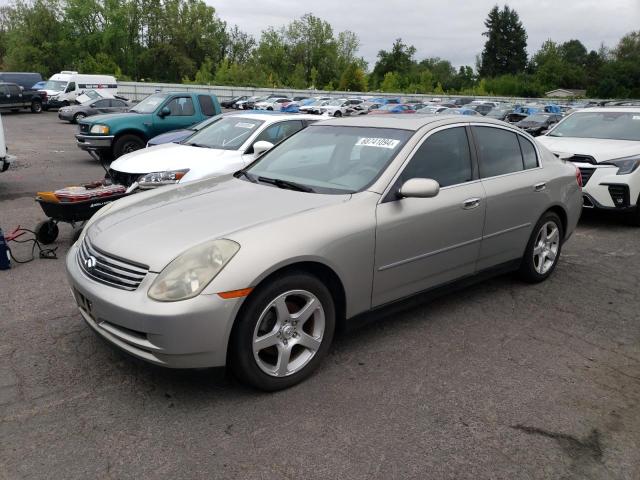 infiniti g35 2003 jnkcv51e33m308684