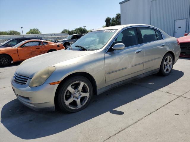 infiniti g35 2003 jnkcv51e43m025338