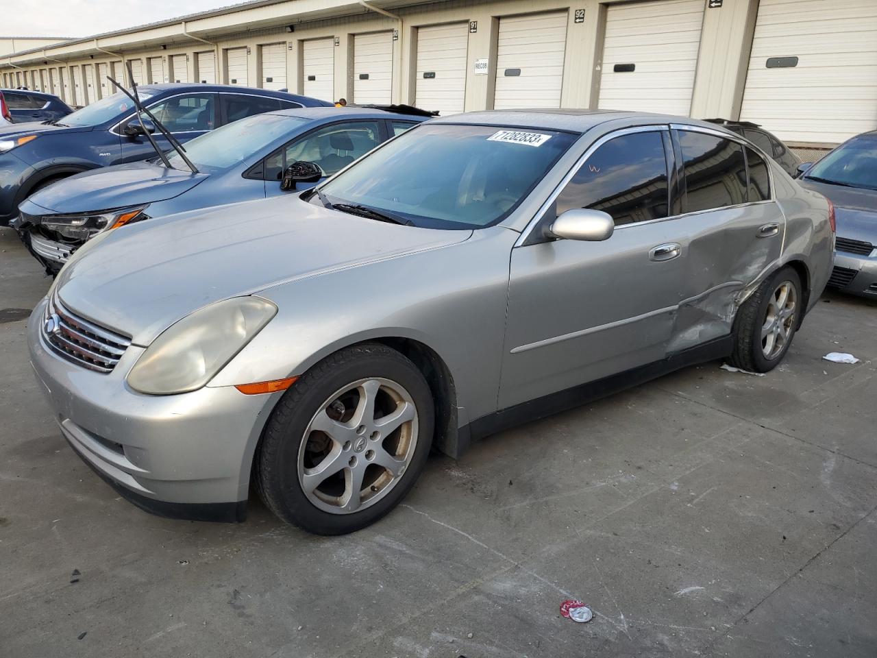 infiniti g 2003 jnkcv51e53m331836