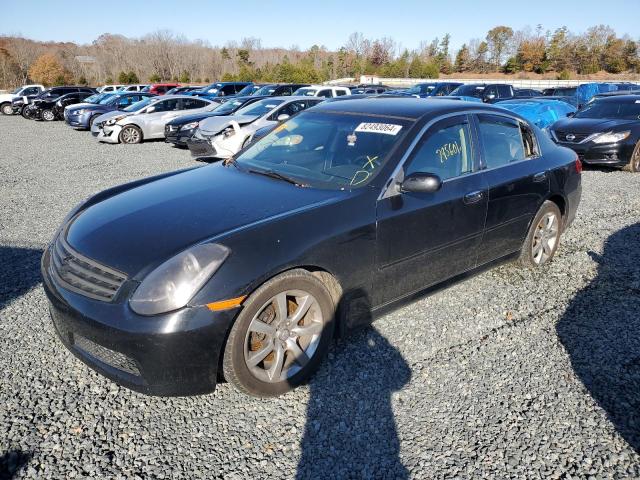 infiniti g35 2005 jnkcv51e55m222666