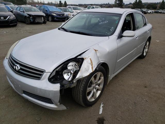 infiniti g35 2006 jnkcv51e56m507109