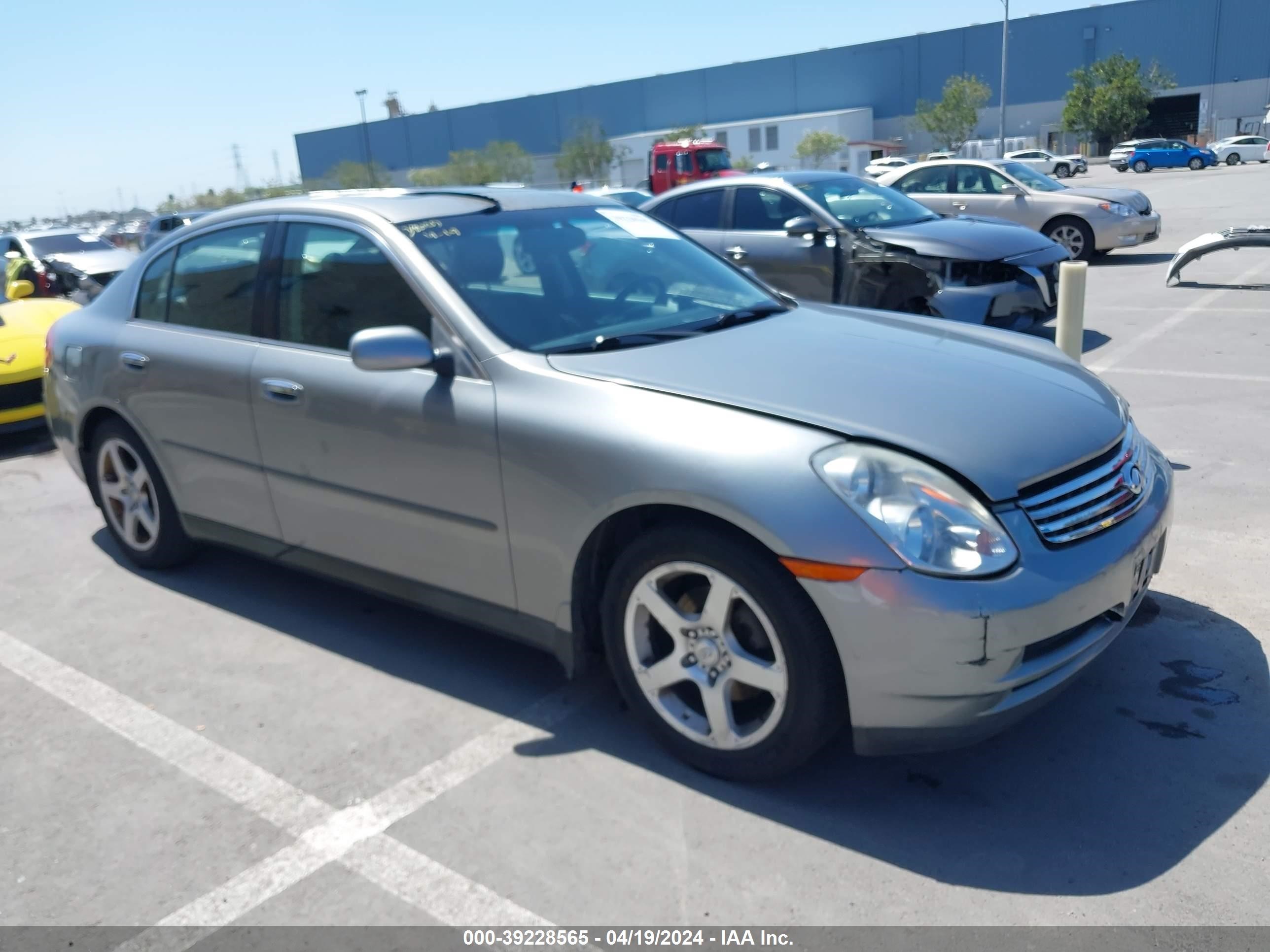 infiniti g 2004 jnkcv51e64m605207