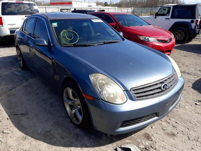 infiniti g35 2006 jnkcv51e66m514196