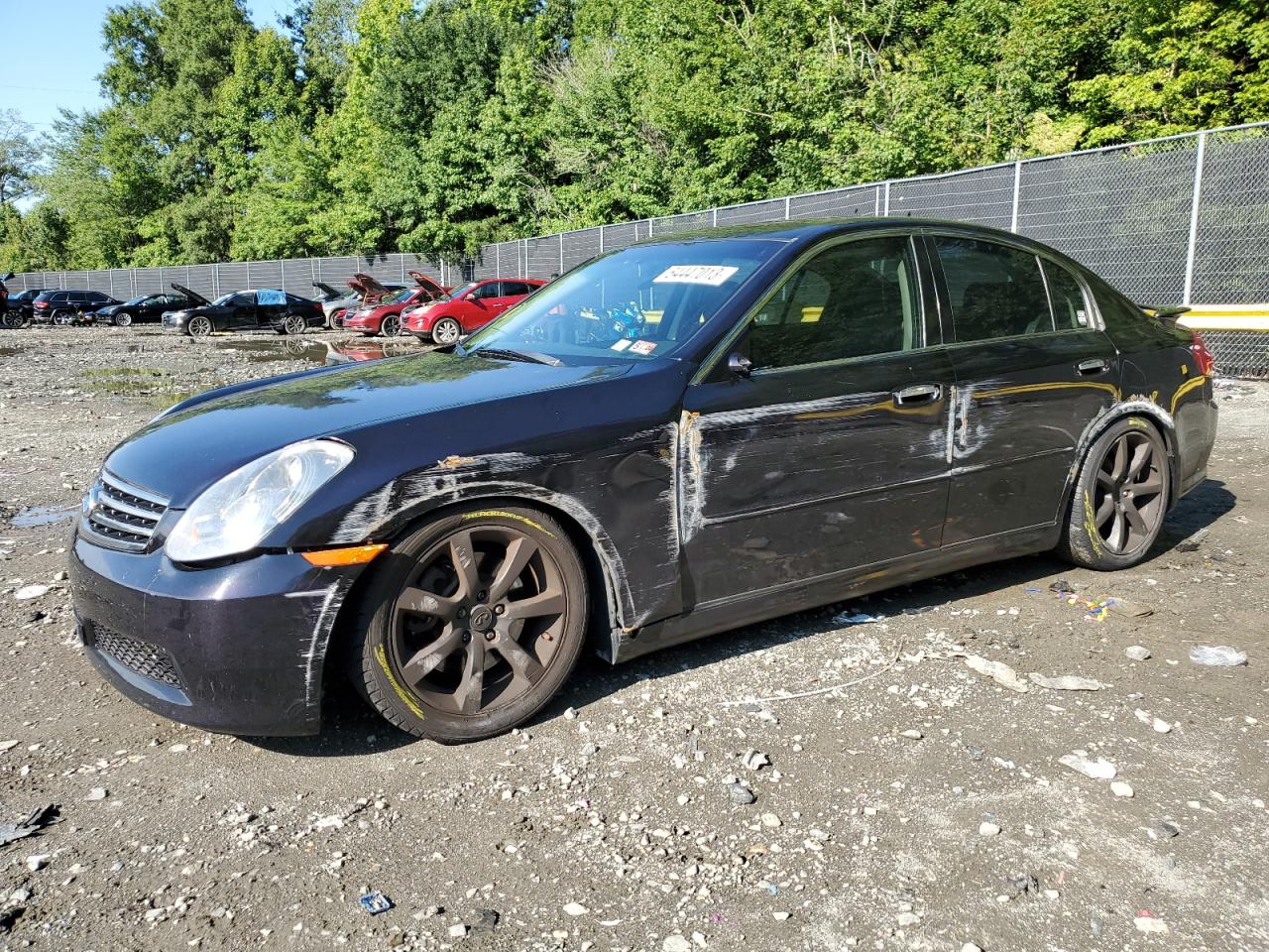 infiniti g 2006 jnkcv51e76m510366