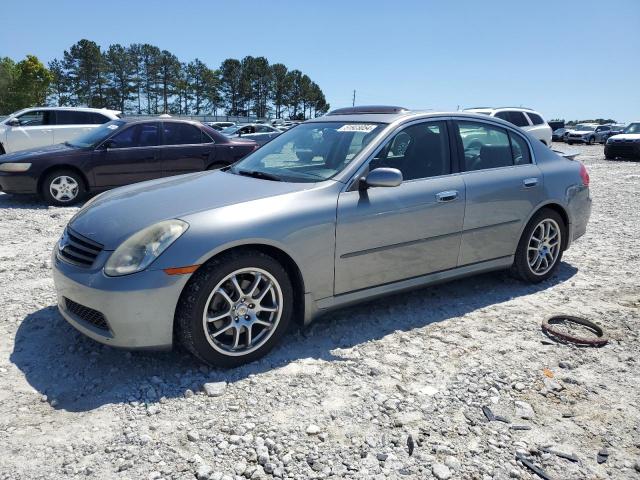 infiniti g35 2005 jnkcv51e85m222600