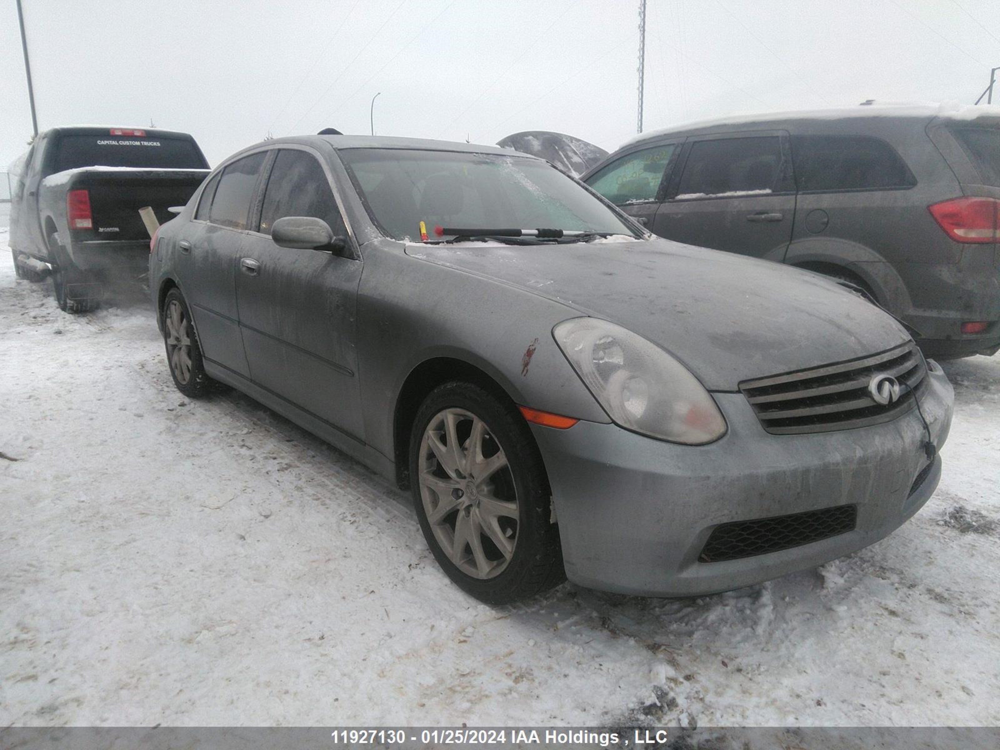 infiniti g 2006 jnkcv51e96m503855