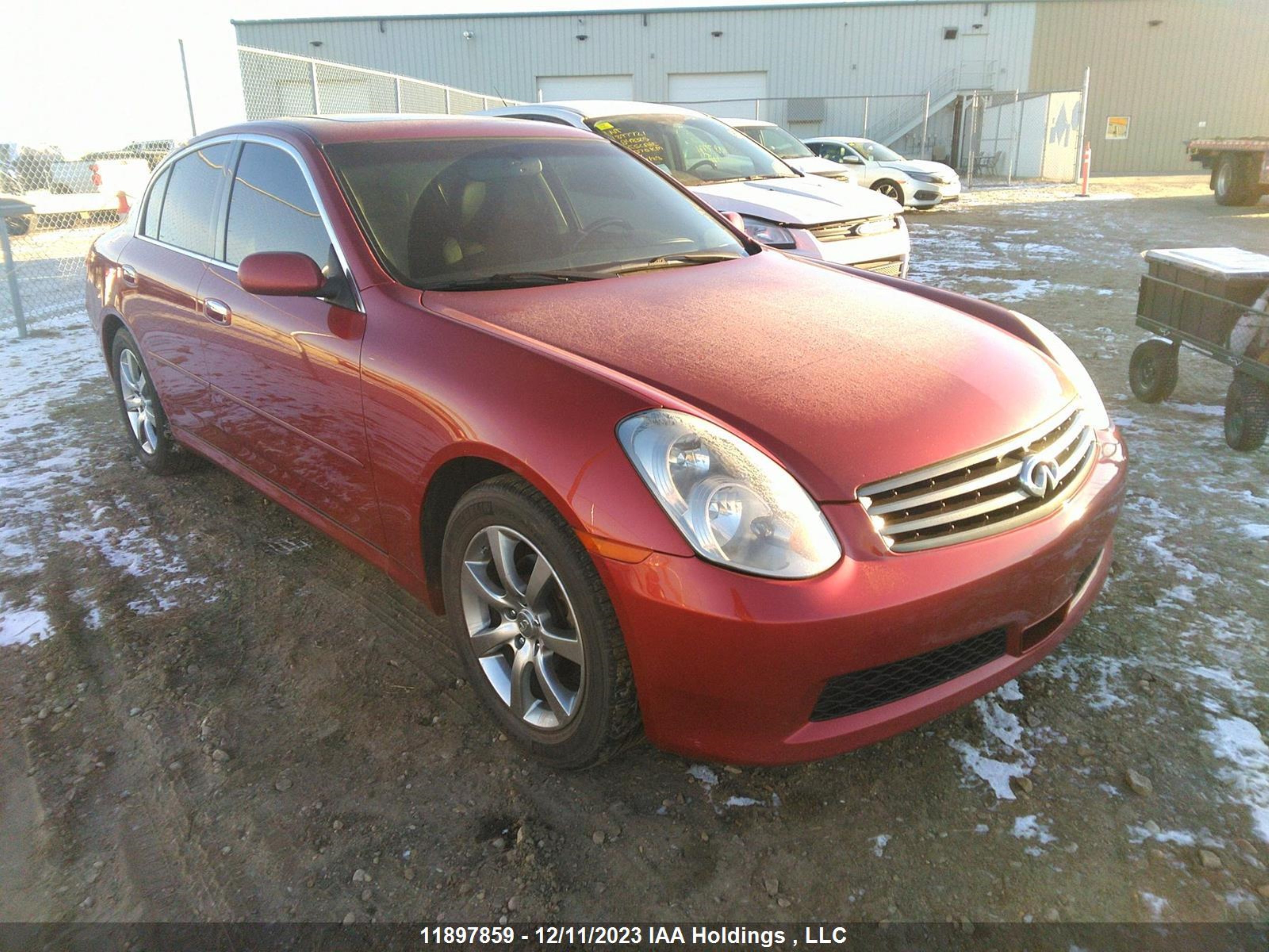 infiniti  2005 jnkcv51f05m307892