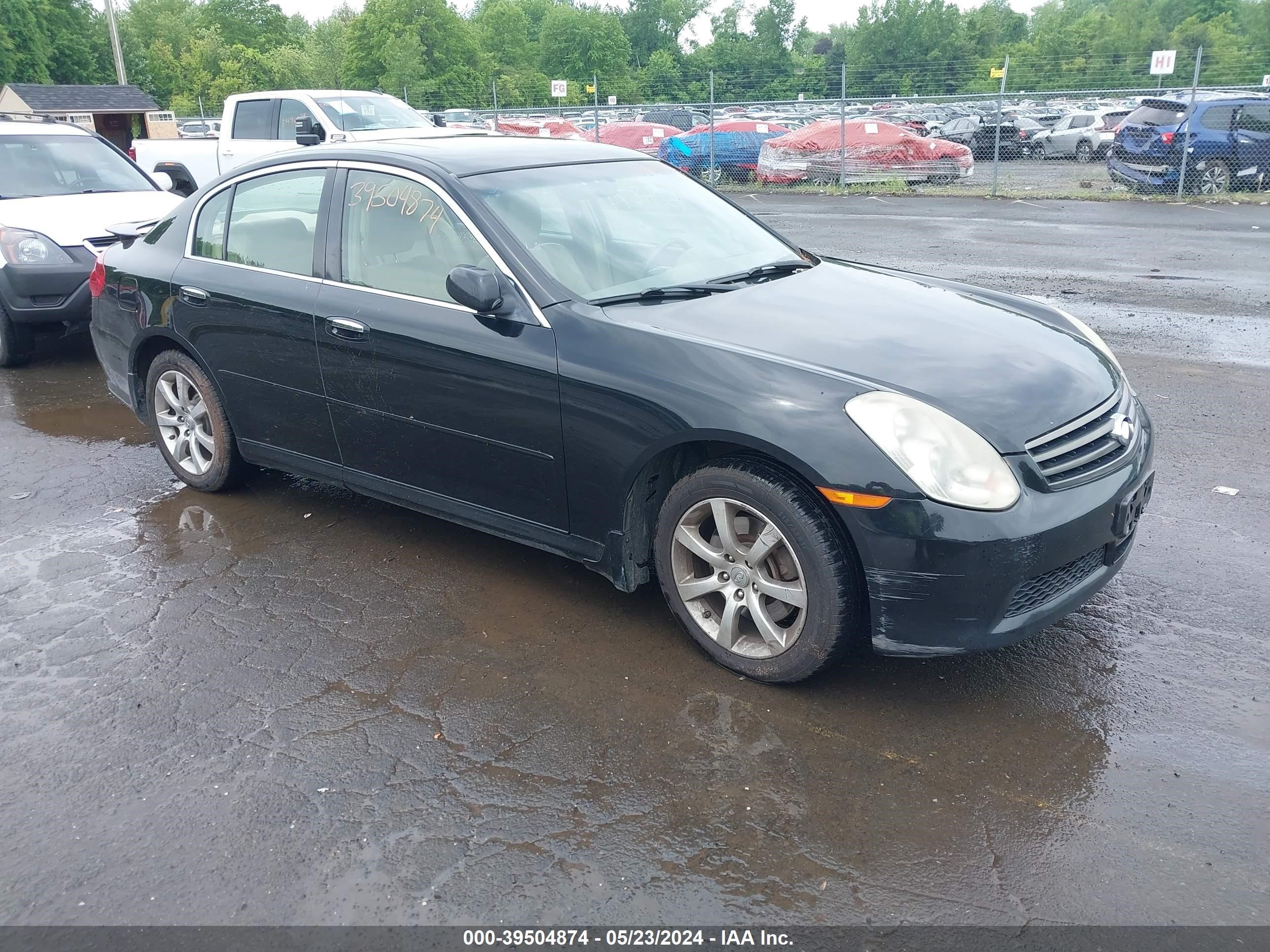 infiniti  2006 jnkcv51f16m610780