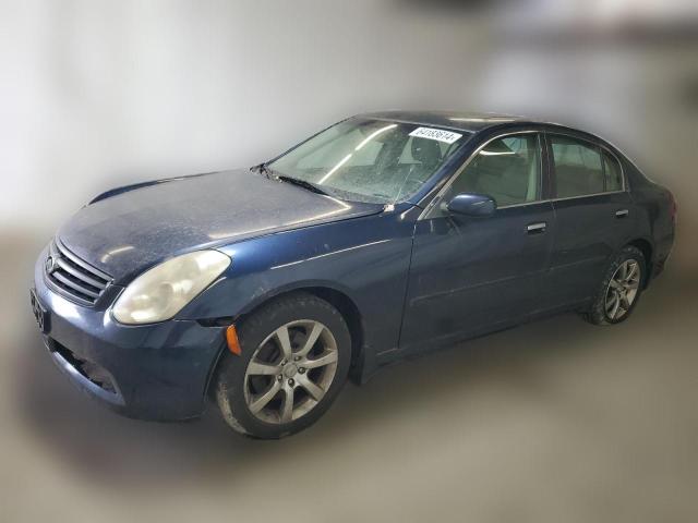 infiniti g35 2006 jnkcv51f26m600145