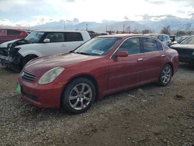 infiniti g35 2006 jnkcv51f26m604972